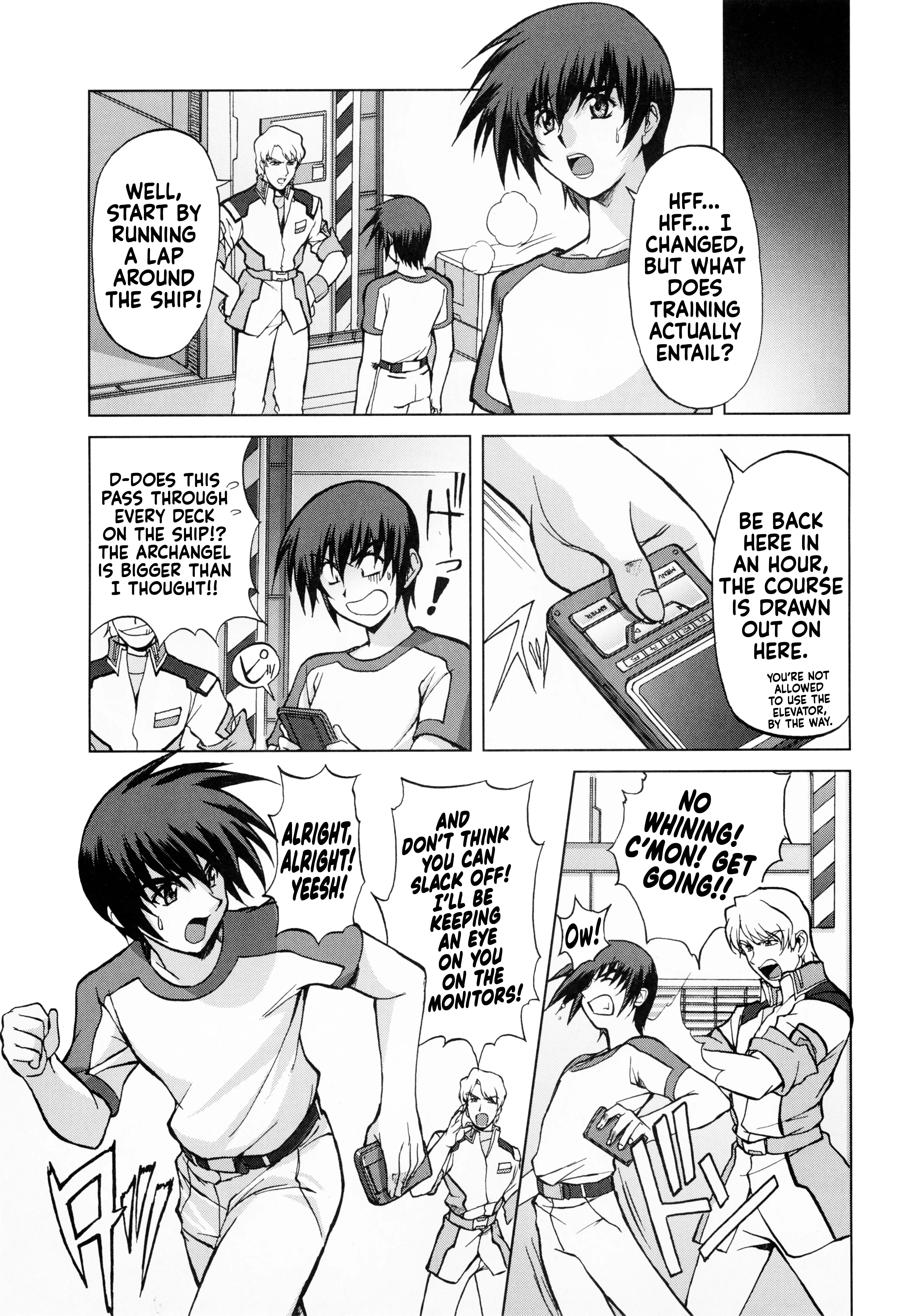 Mobile Suit Gundam Seed - On The Battlefield With You - Chapter 3: If:3: Hell Teacher La Flaga