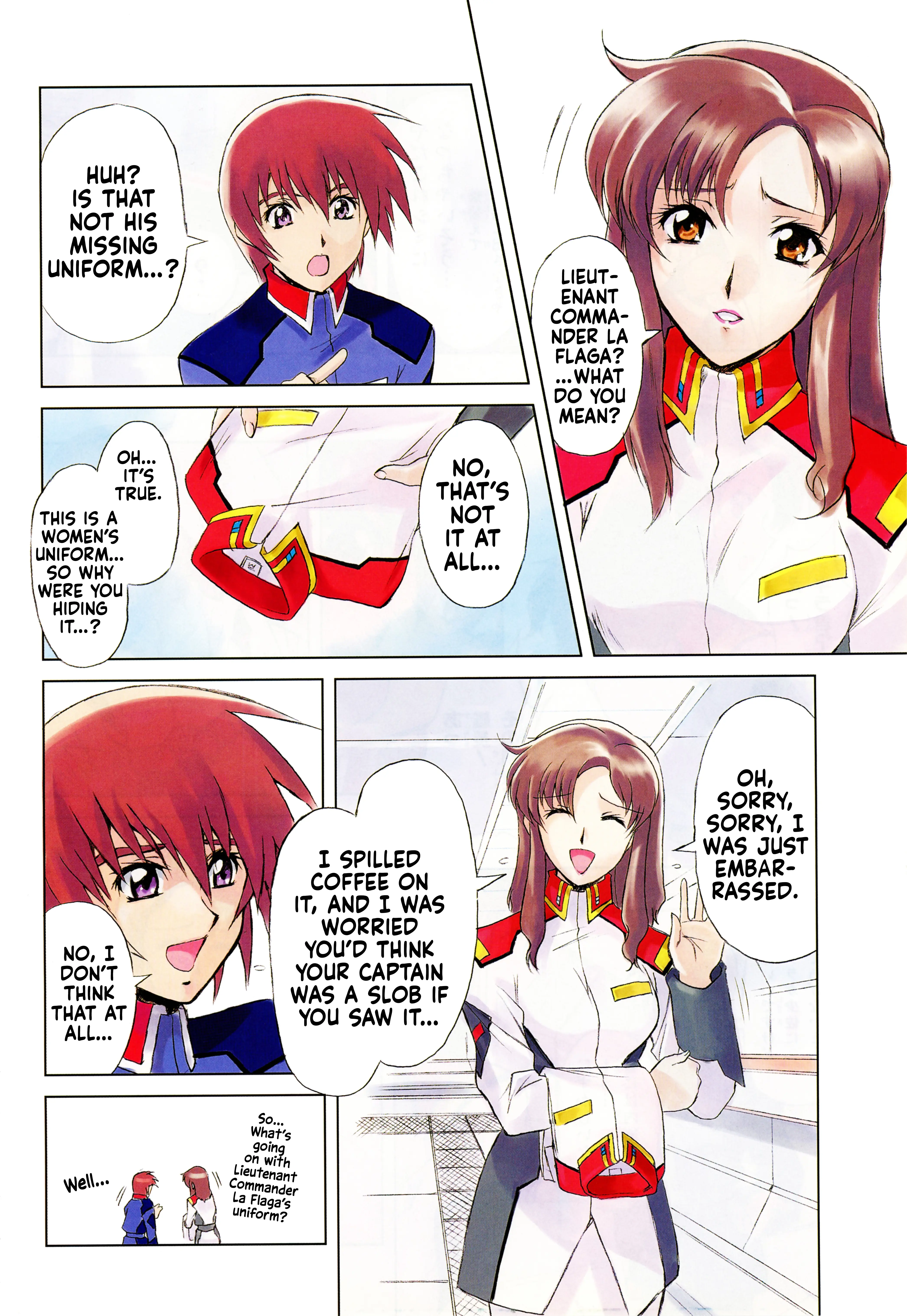 Mobile Suit Gundam Seed - On The Battlefield With You - Chapter 1: If:1: Natarle's Tears