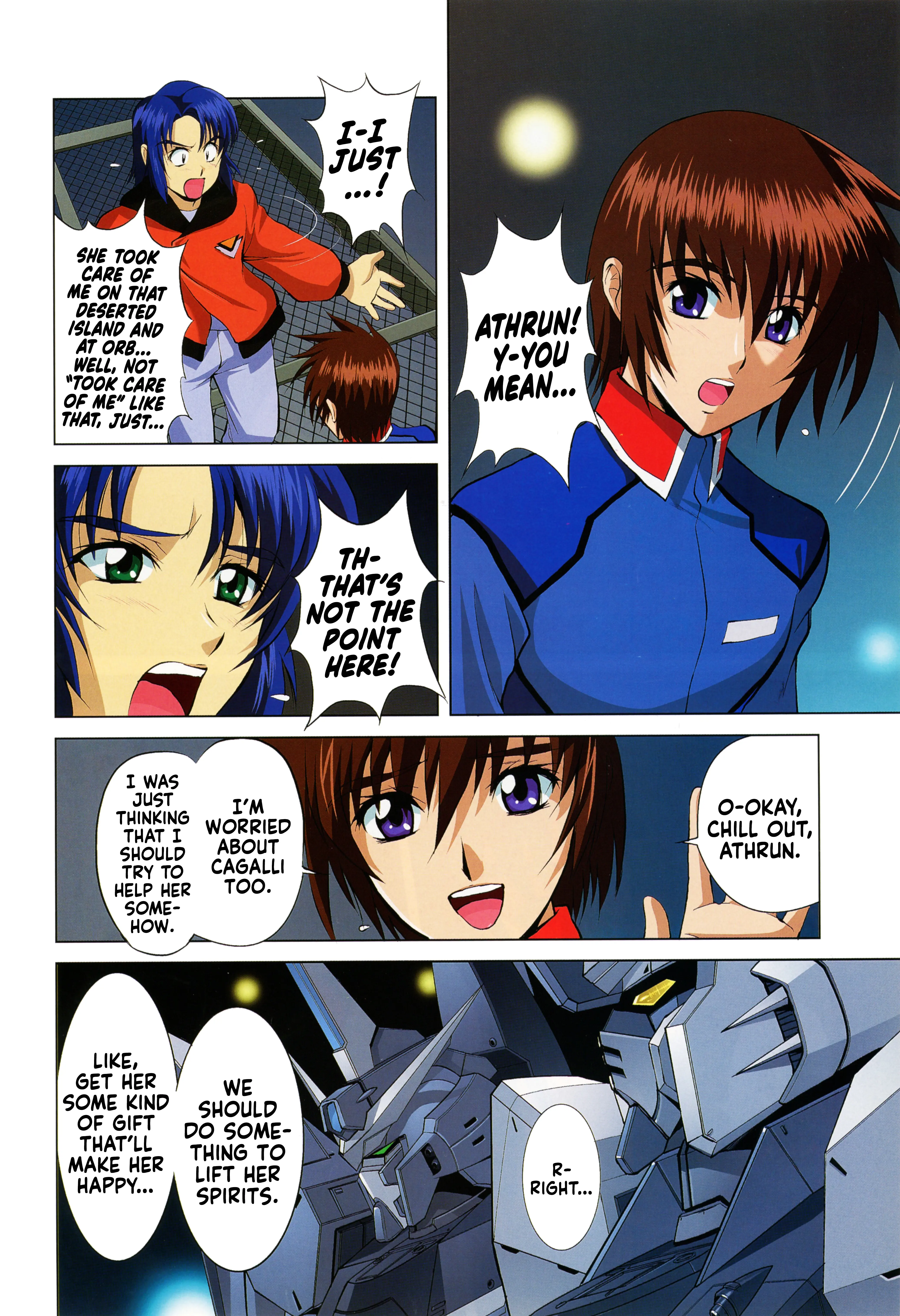 Mobile Suit Gundam Seed - On The Battlefield With You - Chapter 2: If:2: Cheer Up, Cagalli!