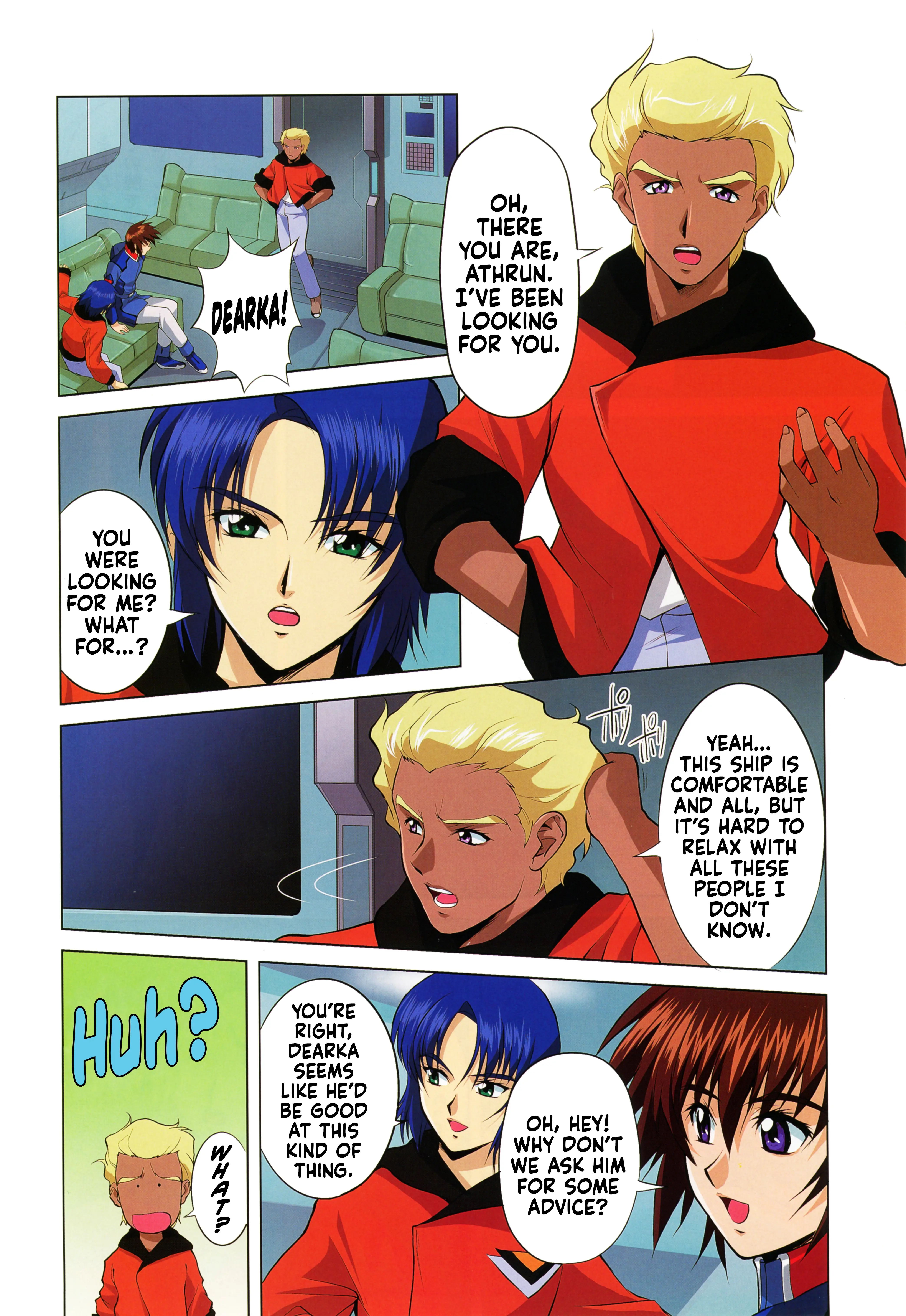 Mobile Suit Gundam Seed - On The Battlefield With You - Chapter 2: If:2: Cheer Up, Cagalli!