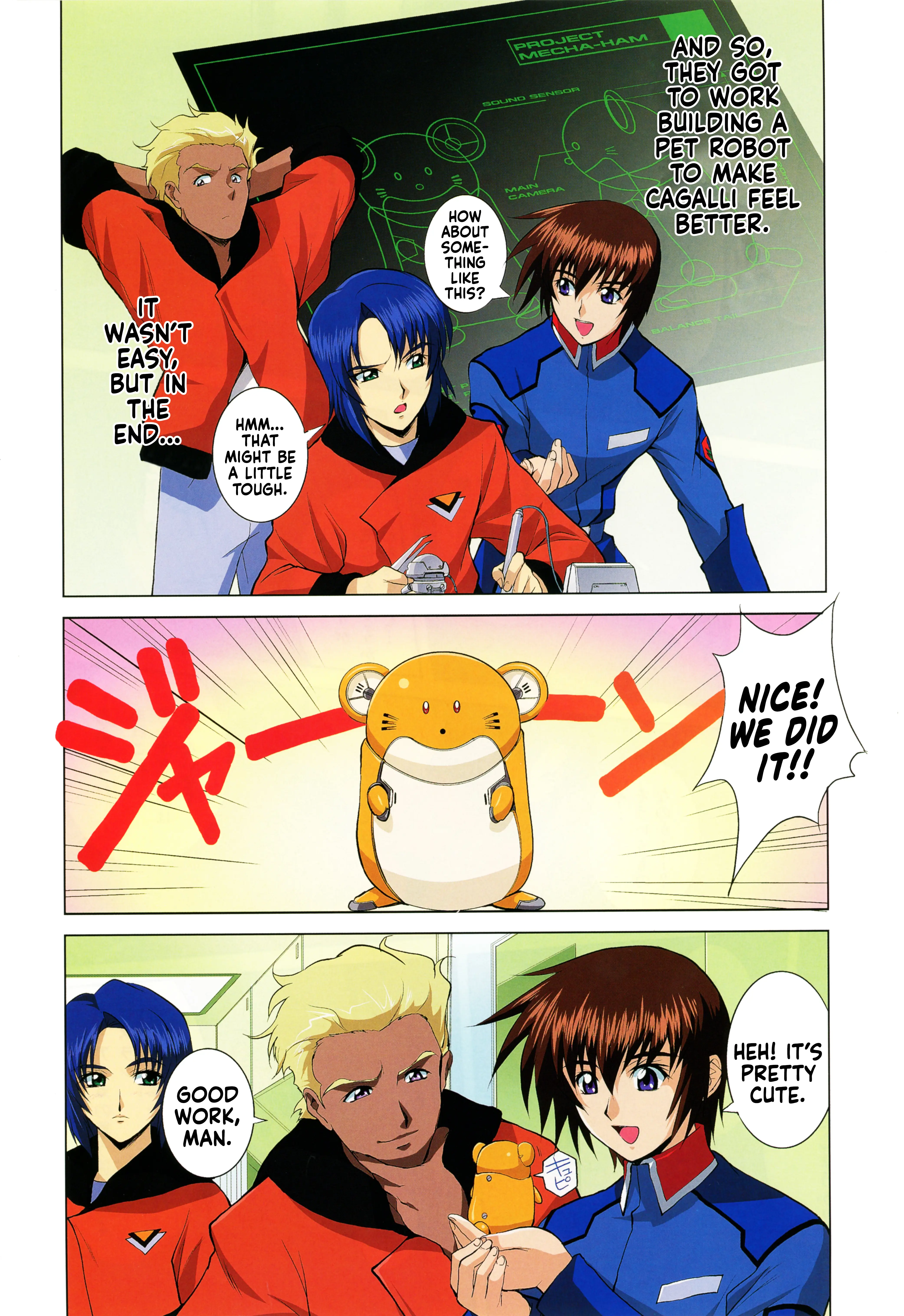 Mobile Suit Gundam Seed - On The Battlefield With You - Chapter 2: If:2: Cheer Up, Cagalli!