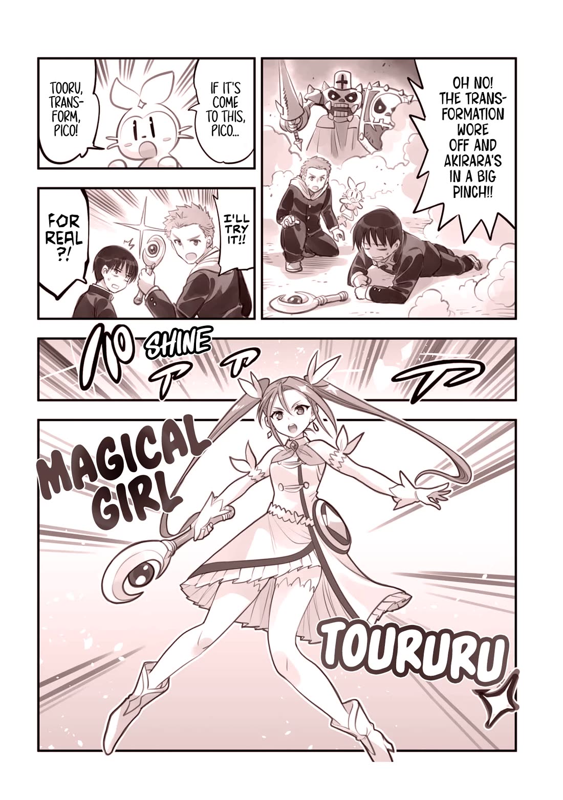 He Is A Magical Girl - Chapter 15 [End]