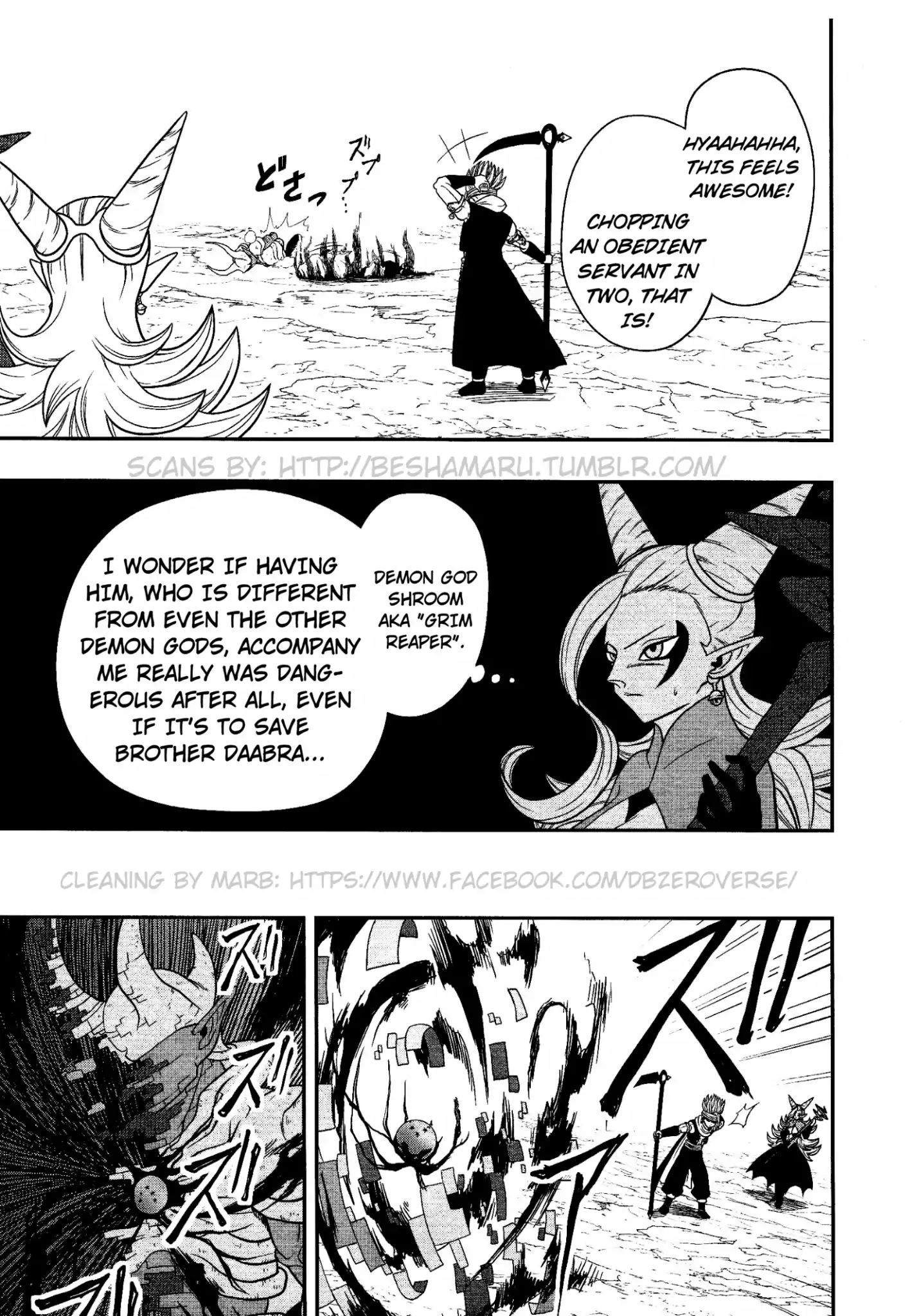 Super Dragon Ball Heroes: Dark Demon Realm Mission! - Vol.2 Chapter 7: The Fifth Demon God, A Man Known As The Grim Reaper