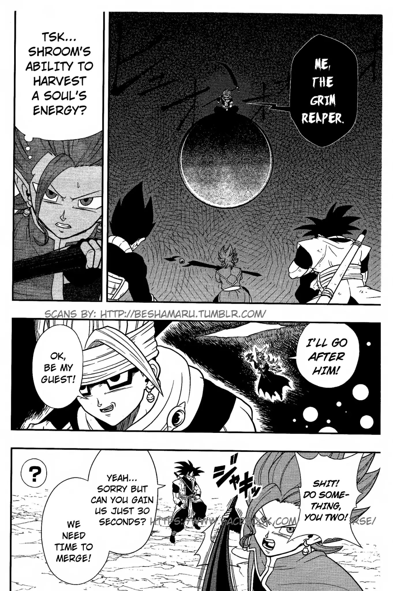 Super Dragon Ball Heroes: Dark Demon Realm Mission! - Vol.2 Chapter 7: The Fifth Demon God, A Man Known As The Grim Reaper