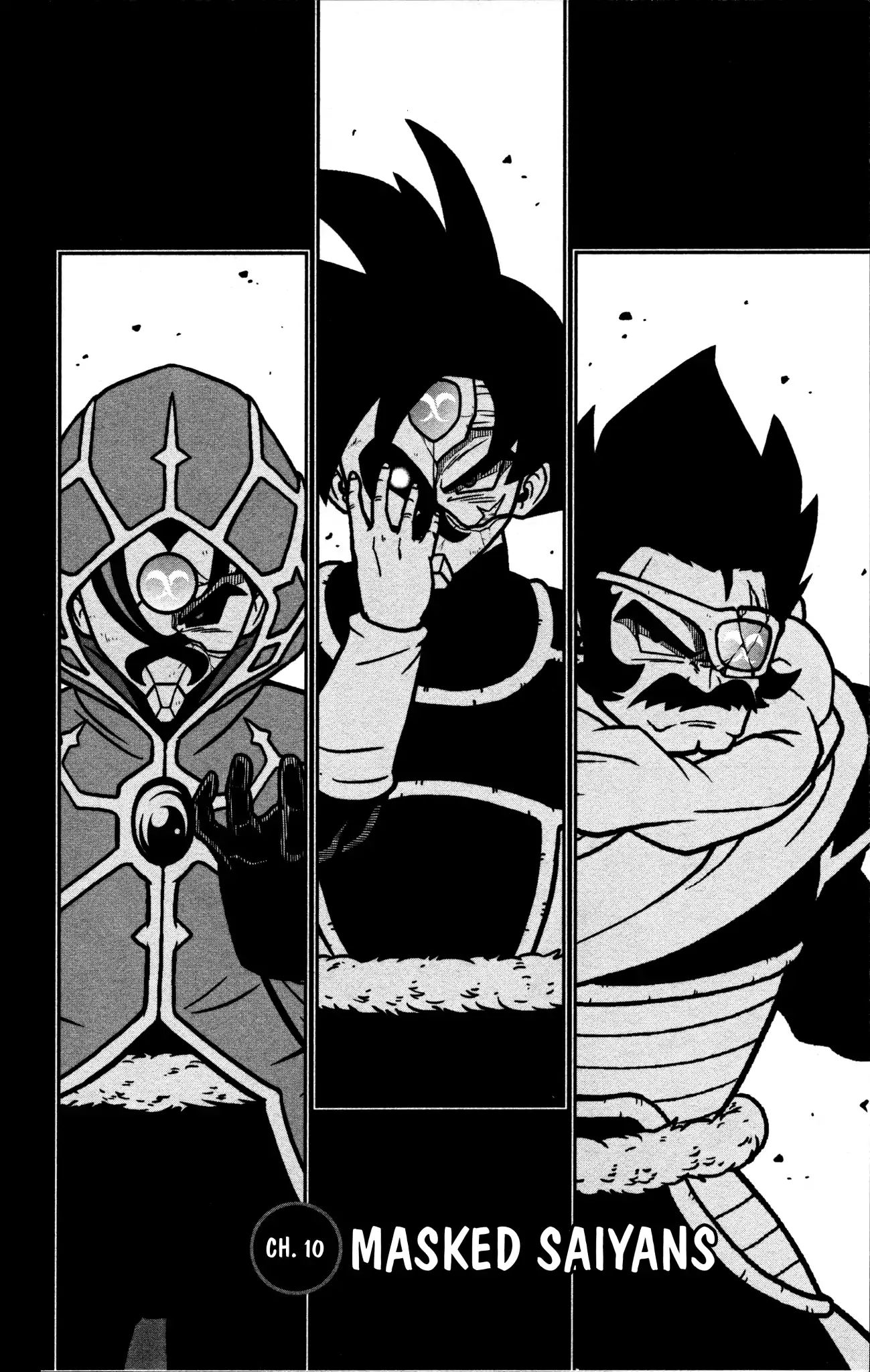 Super Dragon Ball Heroes: Dark Demon Realm Mission! - Vol.2 Chapter 10: Masked Saiyans