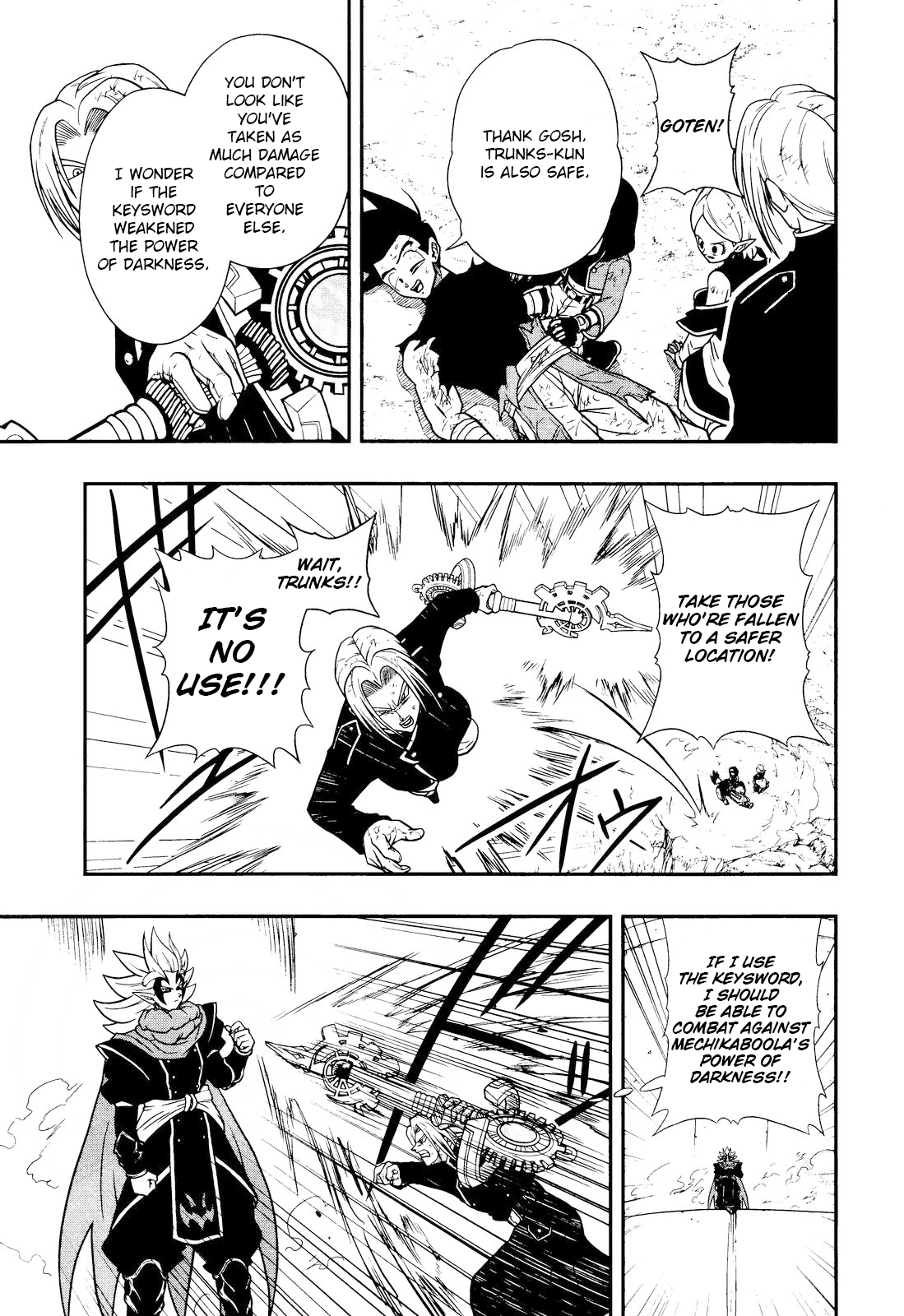 Super Dragon Ball Heroes: Dark Demon Realm Mission! - Vol.3 Chapter 16: Travelling Across Time, Light And Darkness, Collide Their Forces Together!!