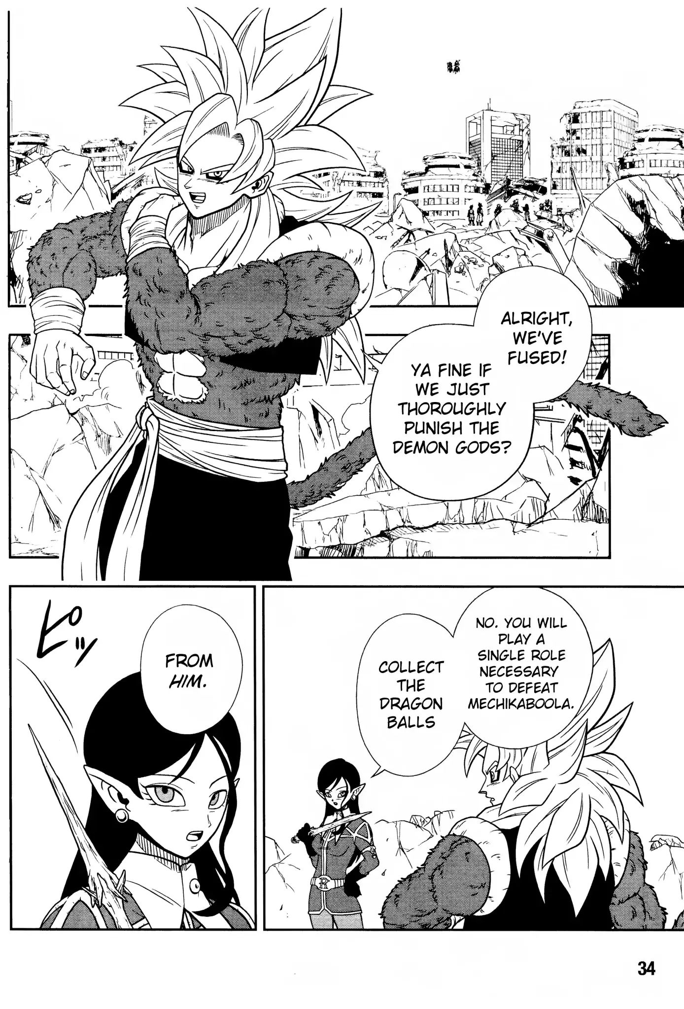 Super Dragon Ball Heroes: Dark Demon Realm Mission! - Vol.2 Chapter 13: The Strongest And Most Wicked: Two Gogetas