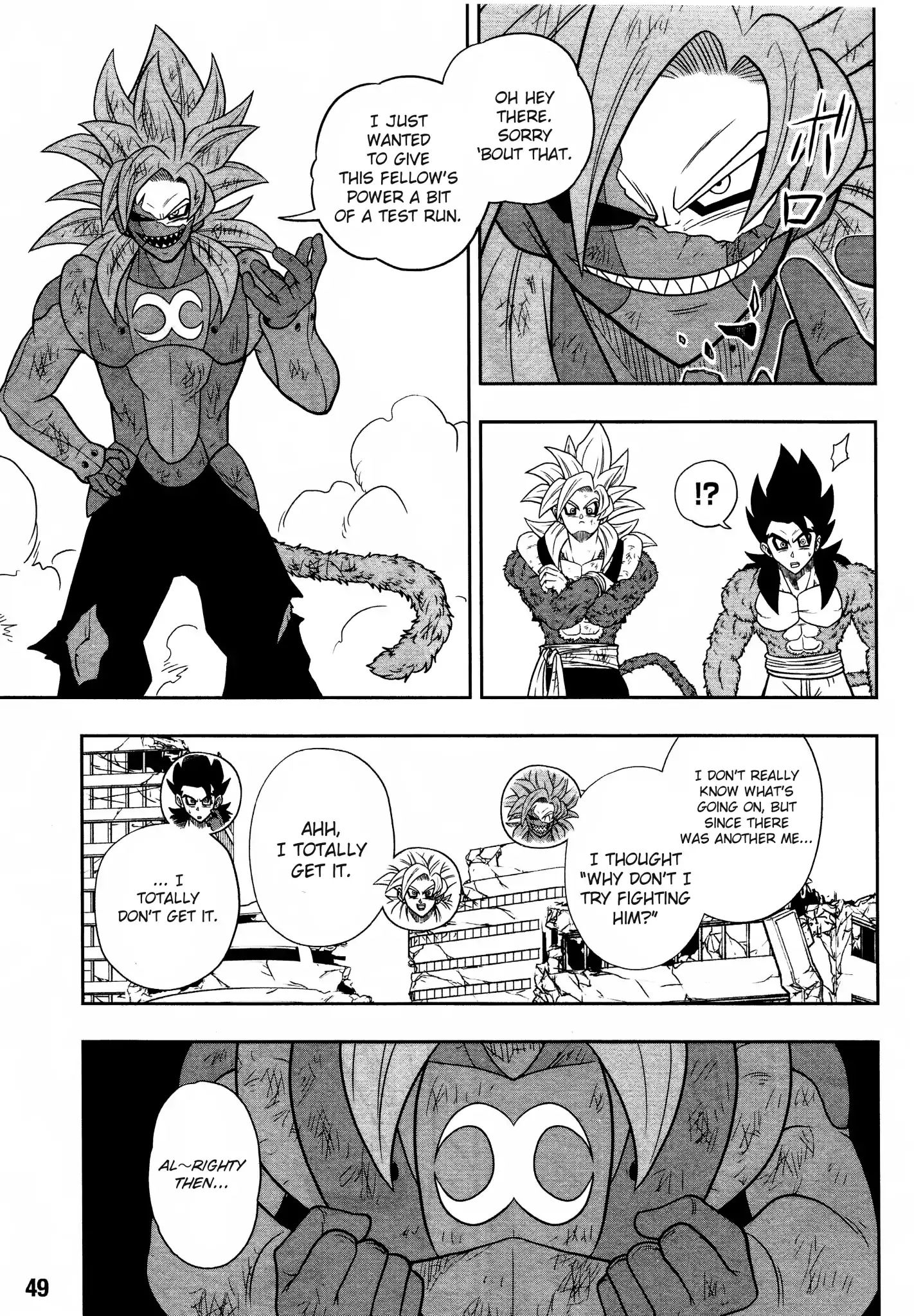 Super Dragon Ball Heroes: Dark Demon Realm Mission! - Vol.2 Chapter 13: The Strongest And Most Wicked: Two Gogetas