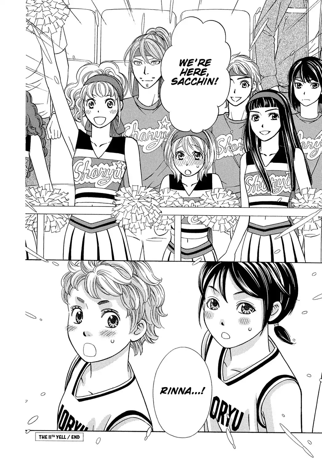 Dragon Girl - Chapter 11: Vol.1 The 11Th Yell: The Banned Cheering Squad