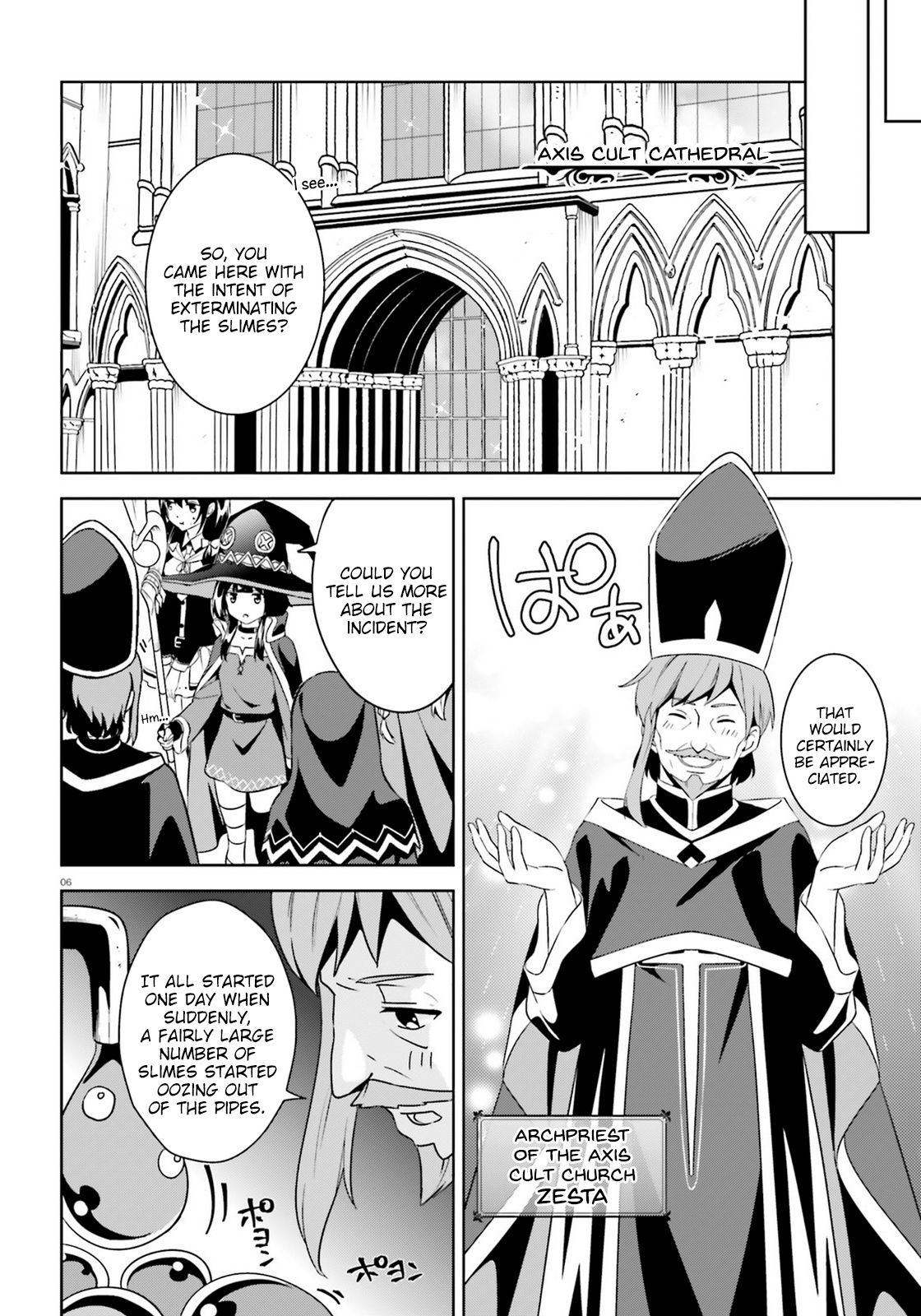 Zoku Kono Subarashii Sekai Ni Bakuen Wo! - Chapter 18: Holy Water Upon These Travellers!