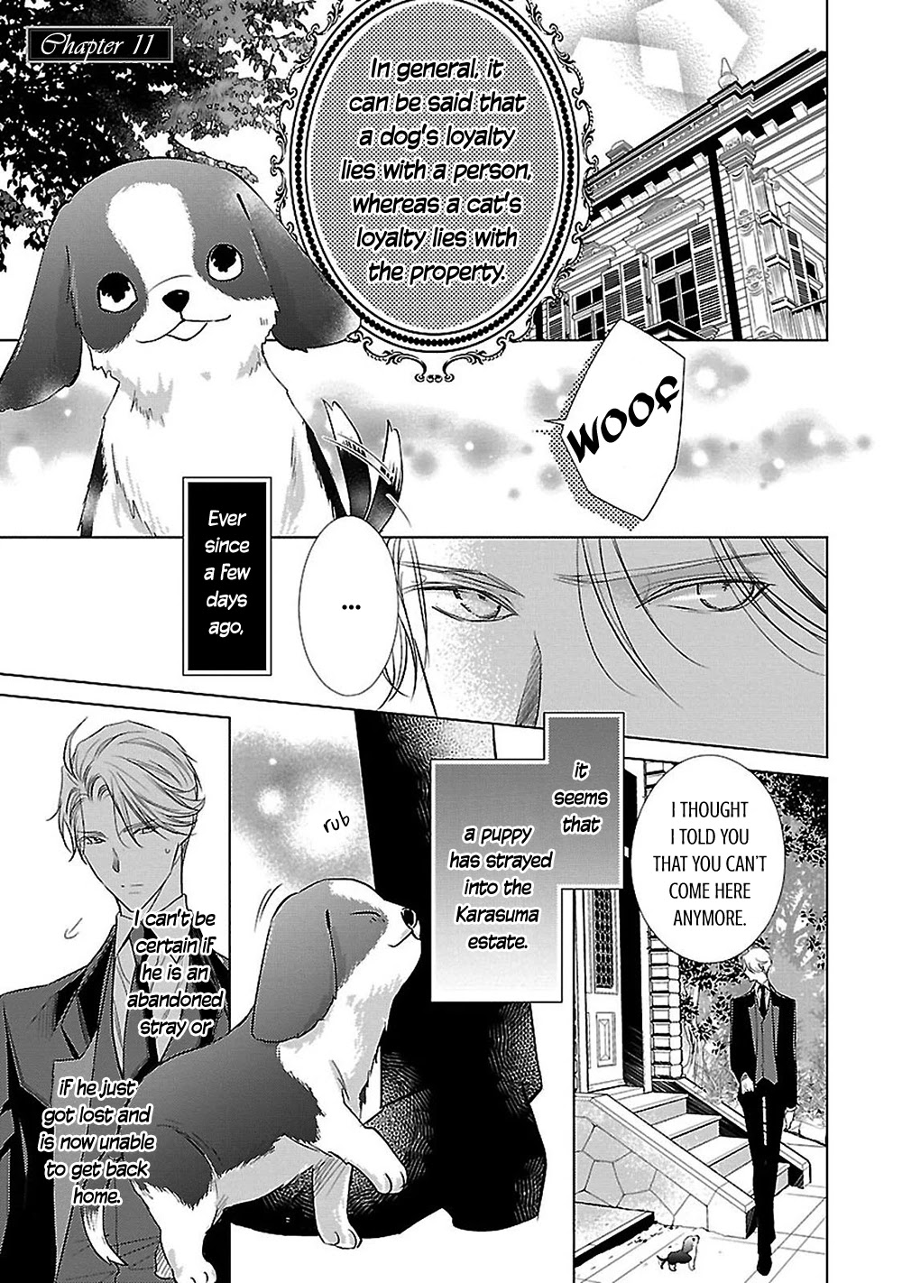 Uchi No Shitsuji Ga Iu Koto Ni Wa - Chapter 11: A Pup's Waltz