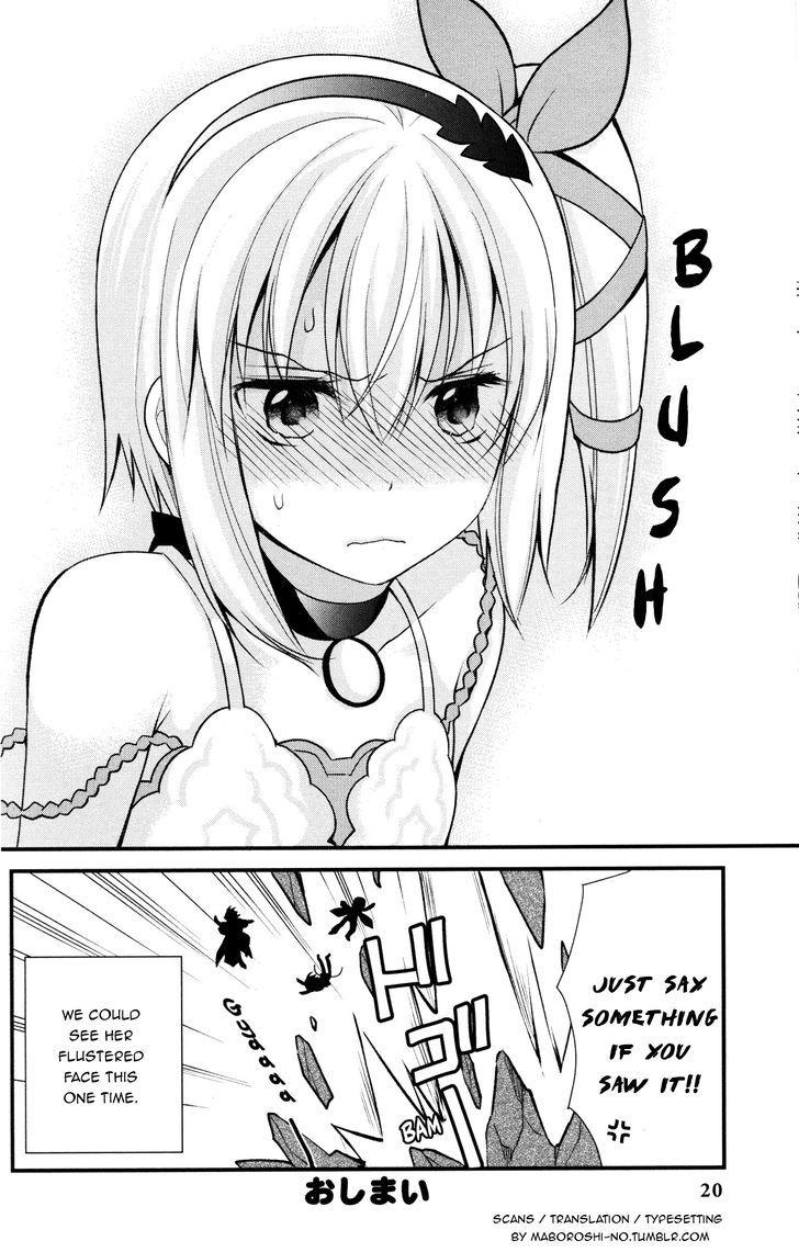 Tales Of Zestiria Comic Anthology - Chapter 1 : What Would Make The Sharp-Tongued Girl Flustered?