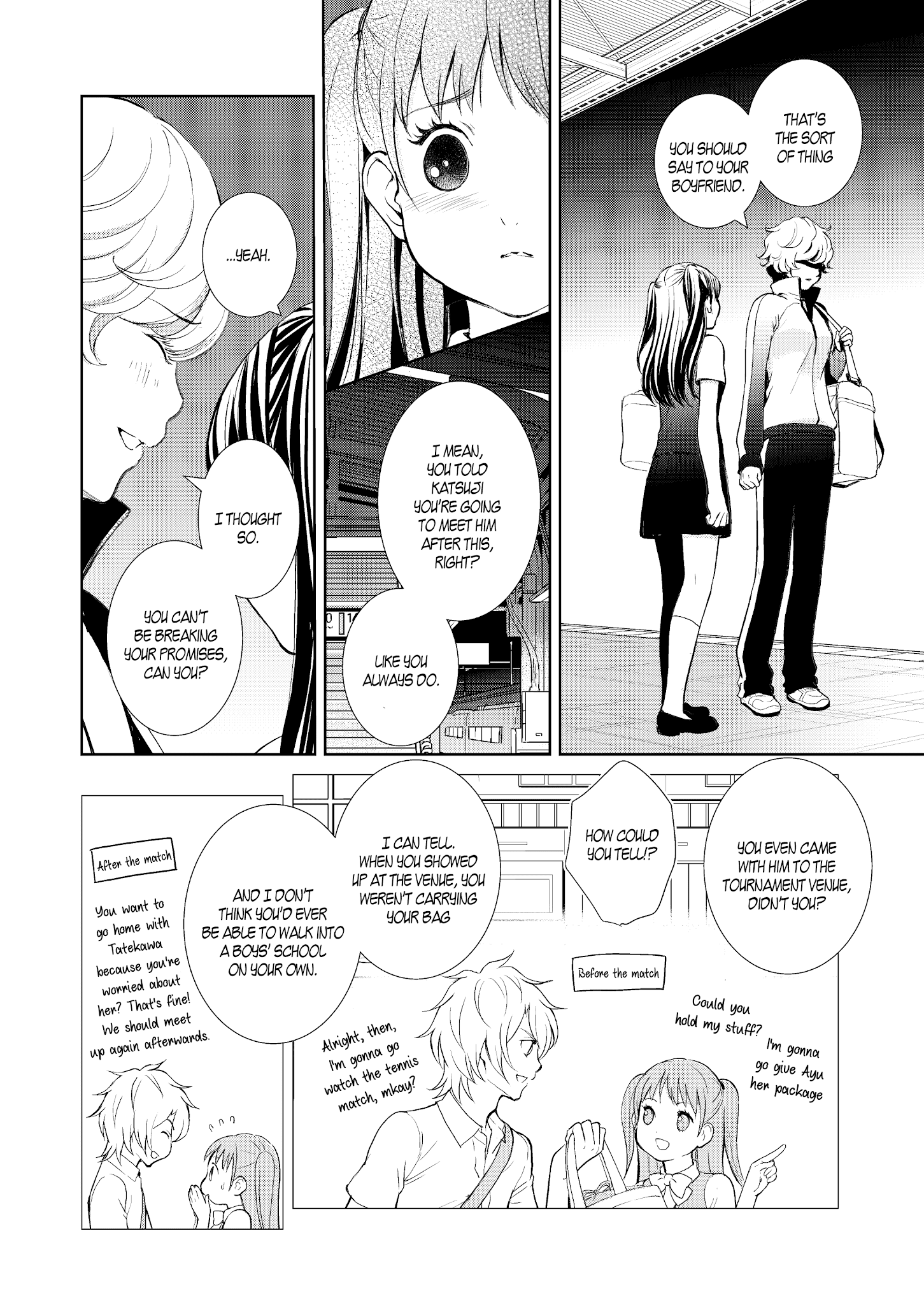 Motto Hanjuku Joshi - Chapter 6