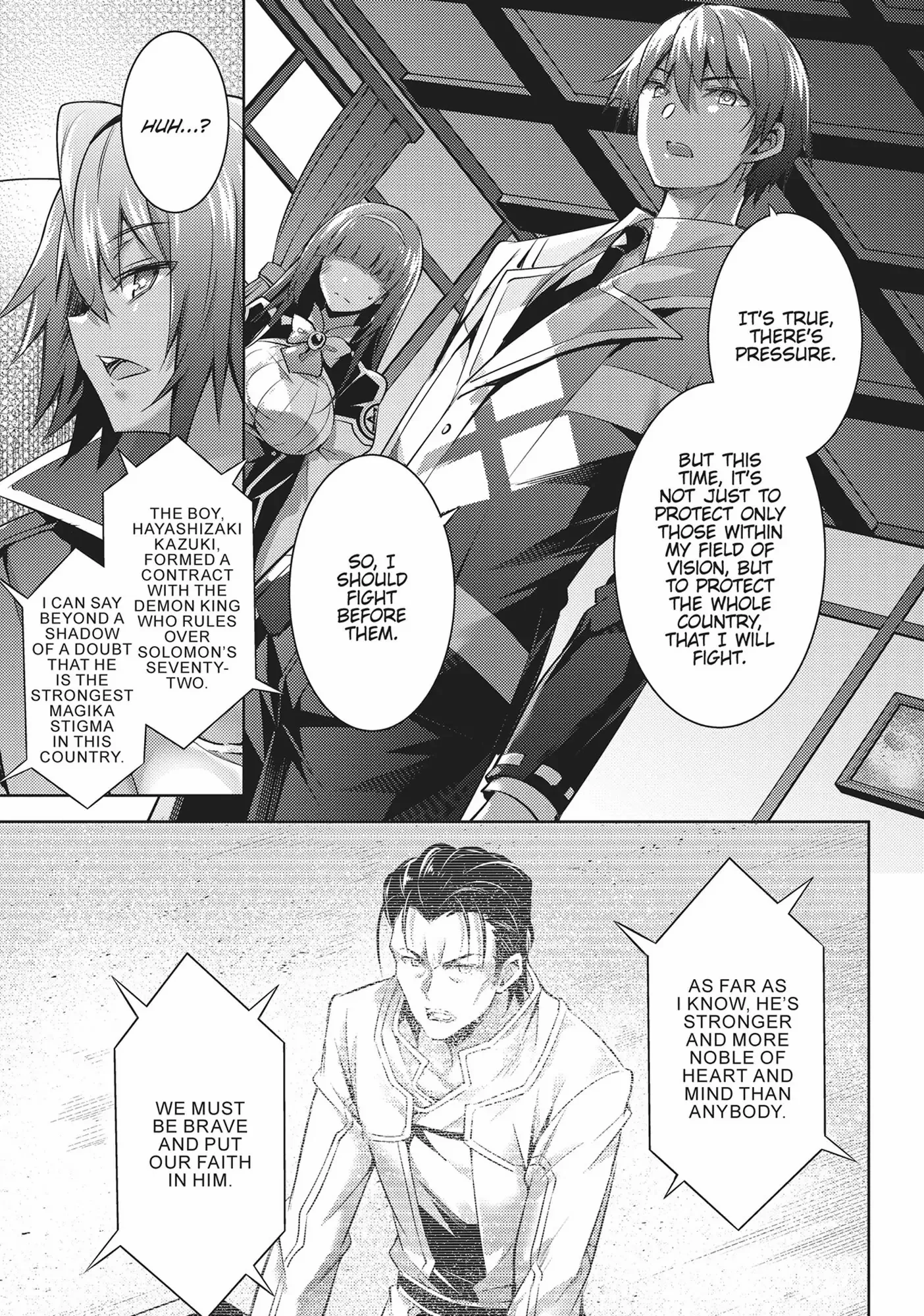 Magika No Kenshi To Shoukan Maou - Chapter 114