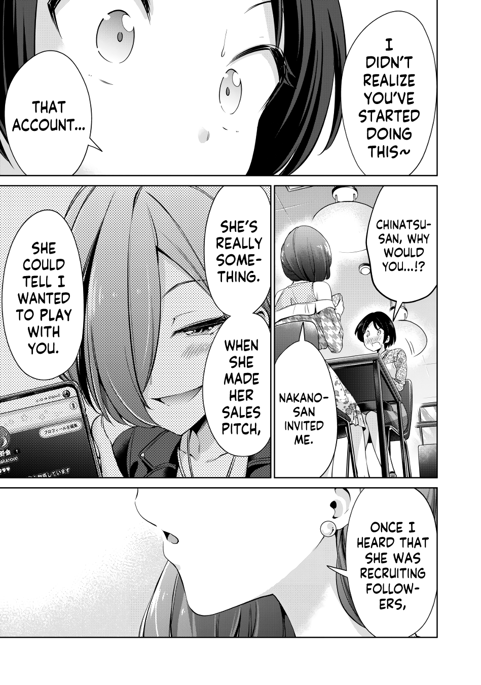 I Won't Sleep With You For Free - Chapter 4: Role Model Chinatsu-San