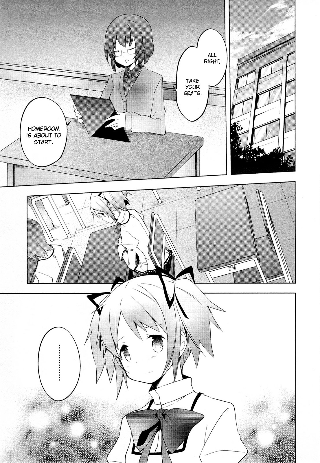 Mahou Shoujo Madoka★Magica - Vol.2 Chapter 7 : Can You Face Your True Feelings?