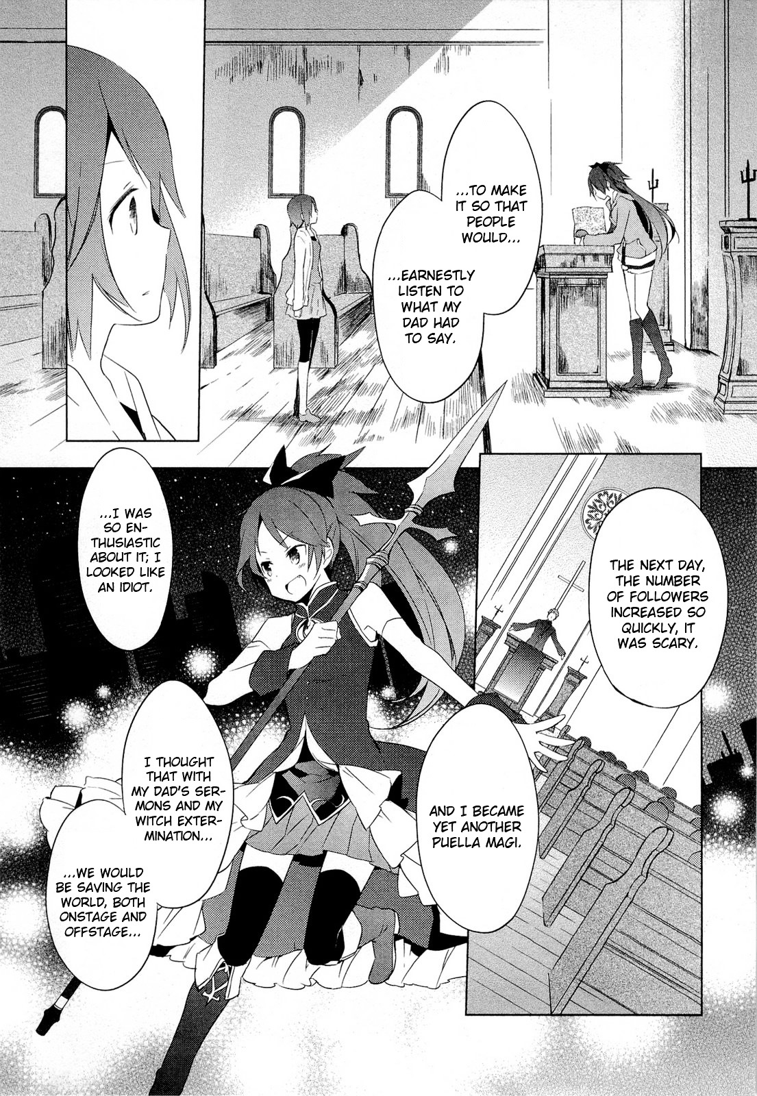 Mahou Shoujo Madoka★Magica - Vol.2 Chapter 7 : Can You Face Your True Feelings?