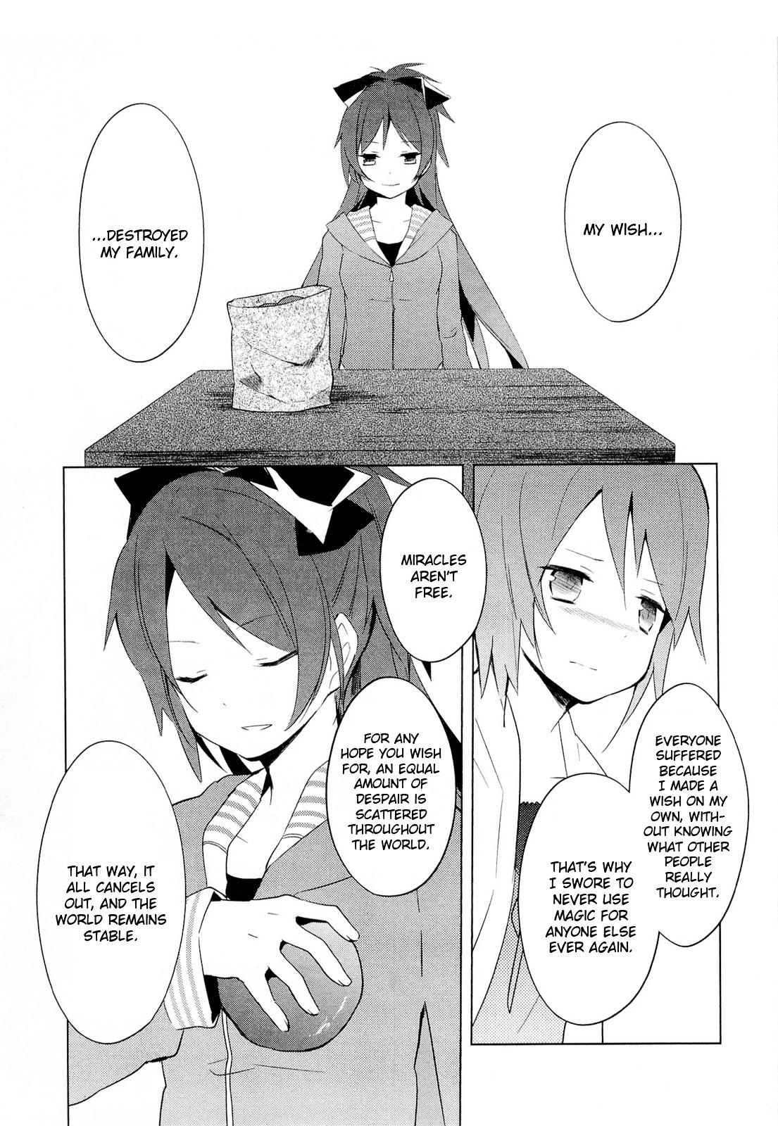 Mahou Shoujo Madoka★Magica - Vol.2 Chapter 7 : Can You Face Your True Feelings?