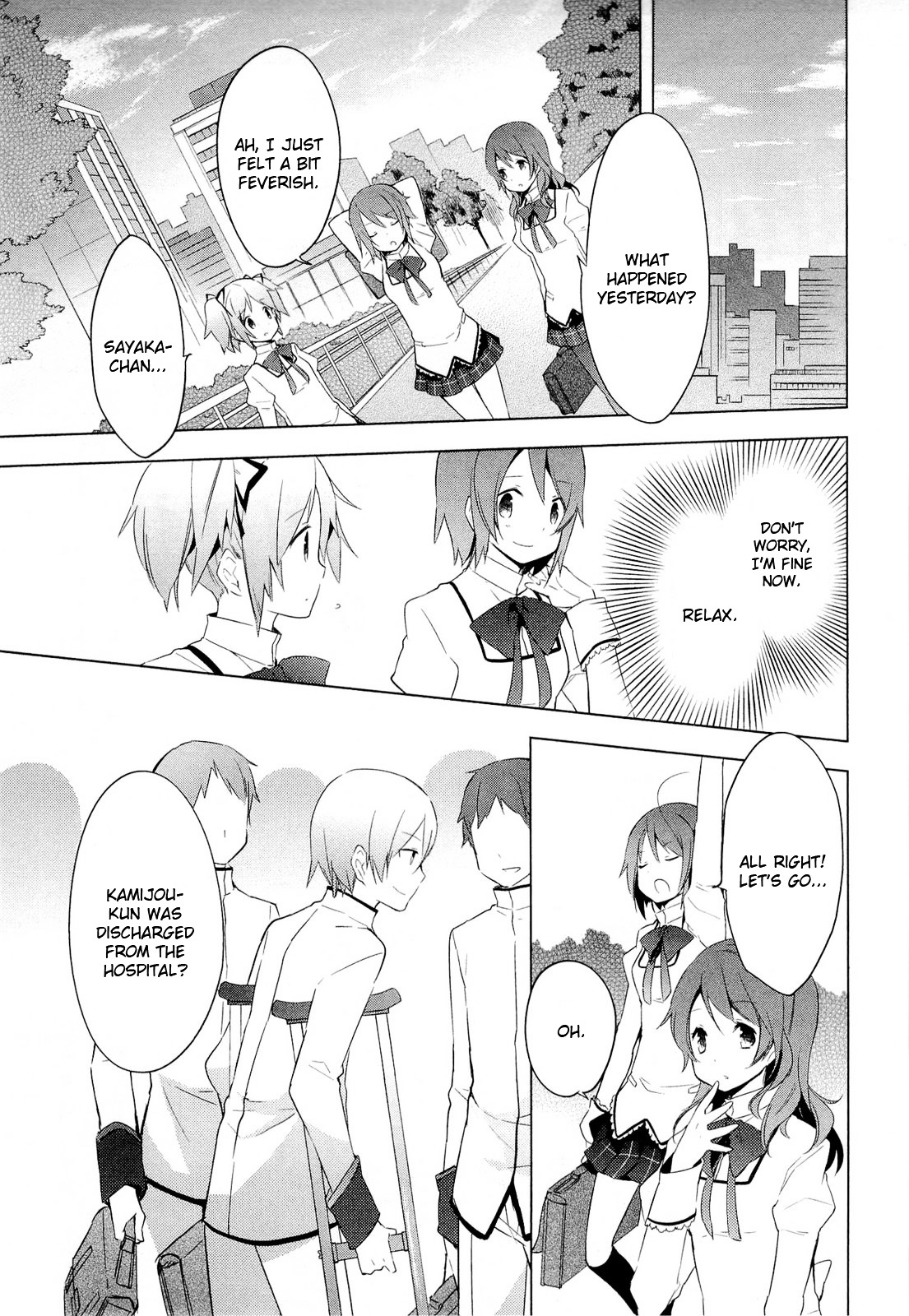 Mahou Shoujo Madoka★Magica - Vol.2 Chapter 7 : Can You Face Your True Feelings?