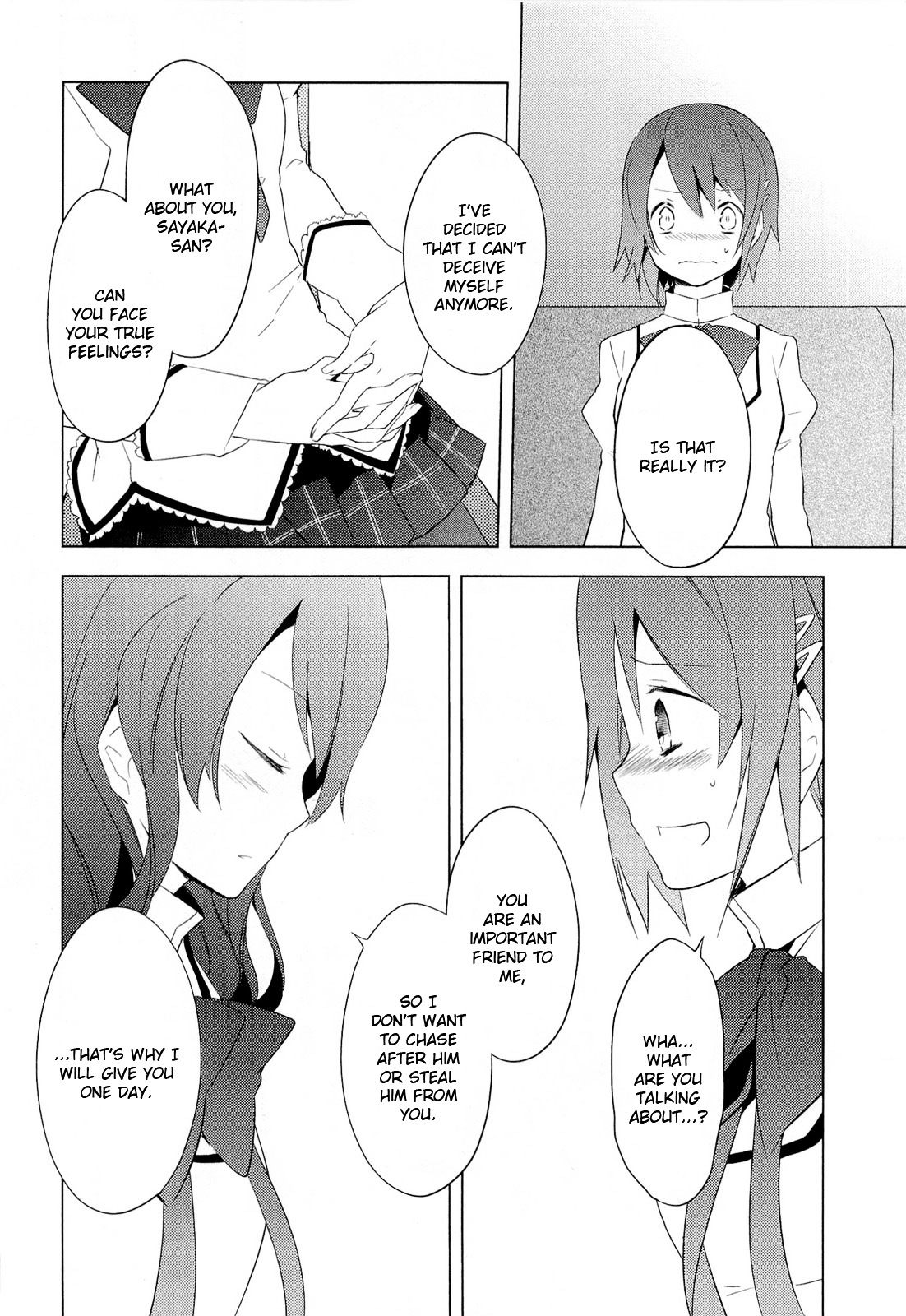 Mahou Shoujo Madoka★Magica - Vol.2 Chapter 7 : Can You Face Your True Feelings?