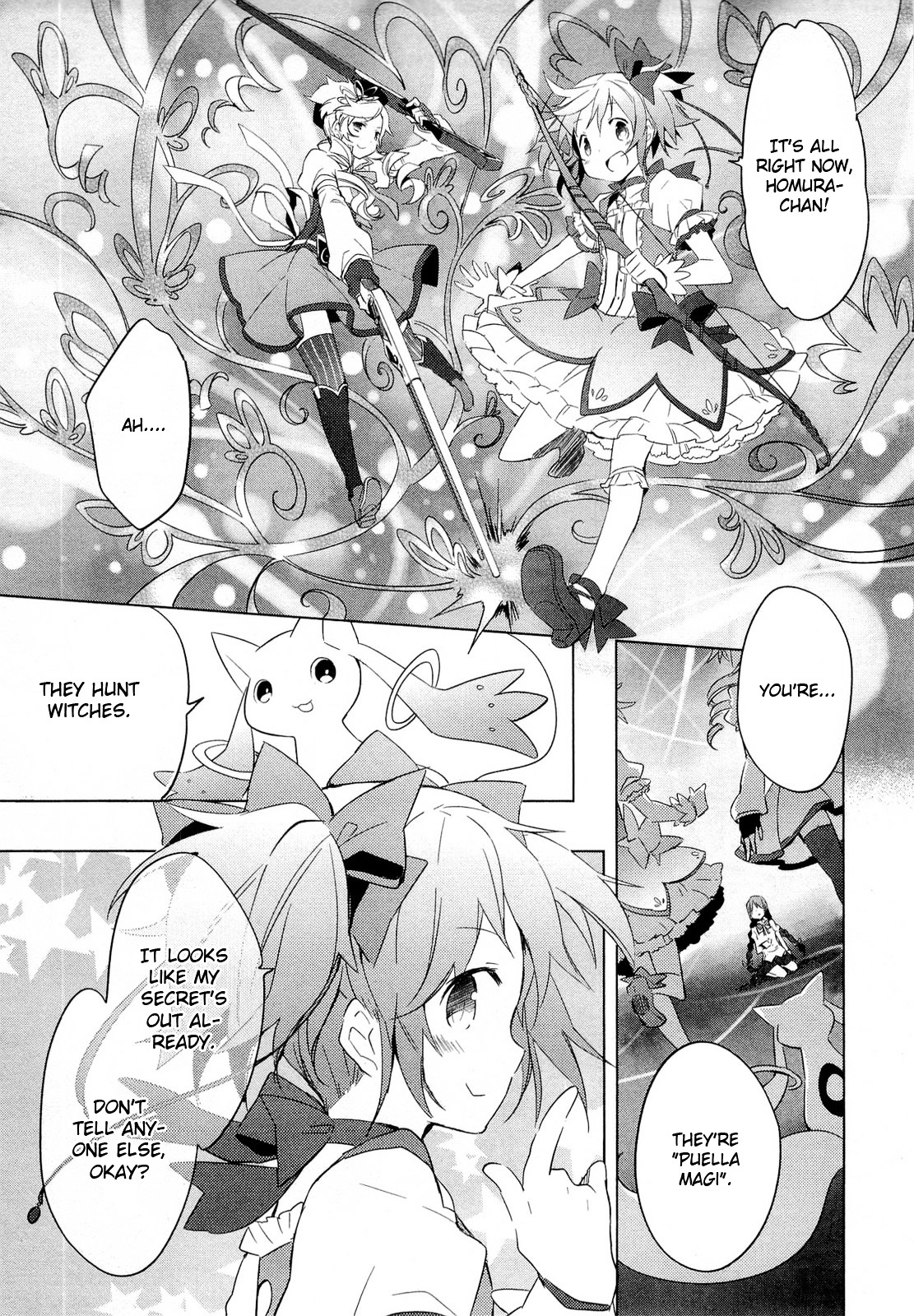 Mahou Shoujo Madoka★Magica - Vol.3 Chapter 10 : I Won T Depend On Anyone Anymore