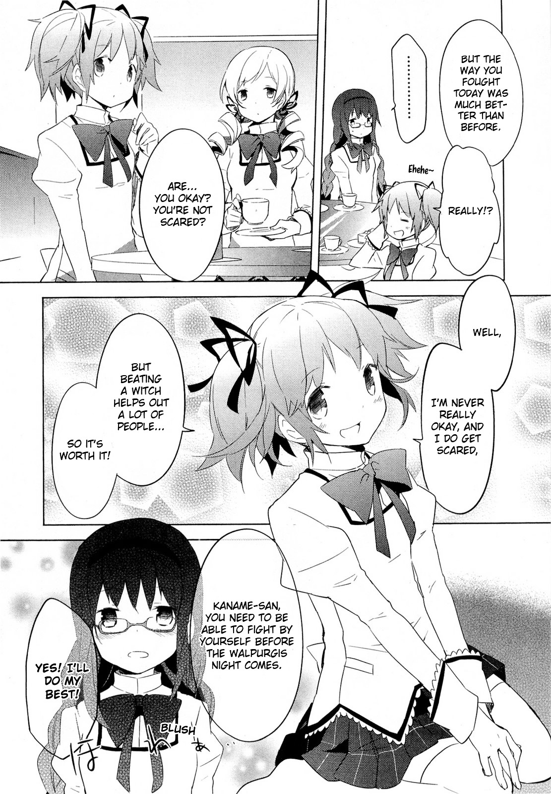 Mahou Shoujo Madoka★Magica - Vol.3 Chapter 10 : I Won T Depend On Anyone Anymore