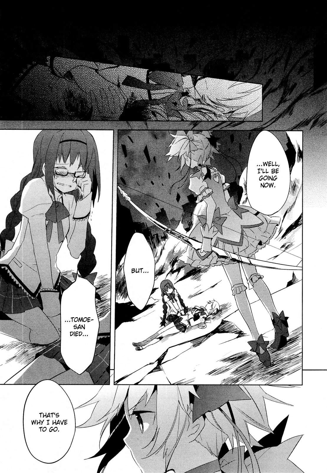 Mahou Shoujo Madoka★Magica - Vol.3 Chapter 10 : I Won T Depend On Anyone Anymore