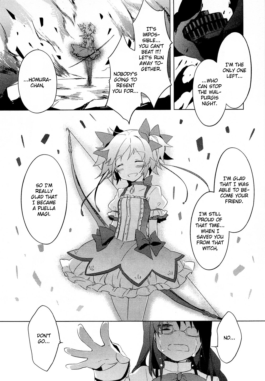 Mahou Shoujo Madoka★Magica - Vol.3 Chapter 10 : I Won T Depend On Anyone Anymore