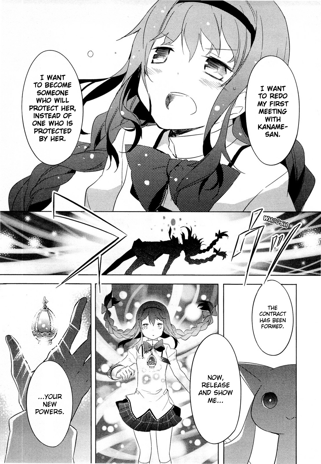 Mahou Shoujo Madoka★Magica - Vol.3 Chapter 10 : I Won T Depend On Anyone Anymore