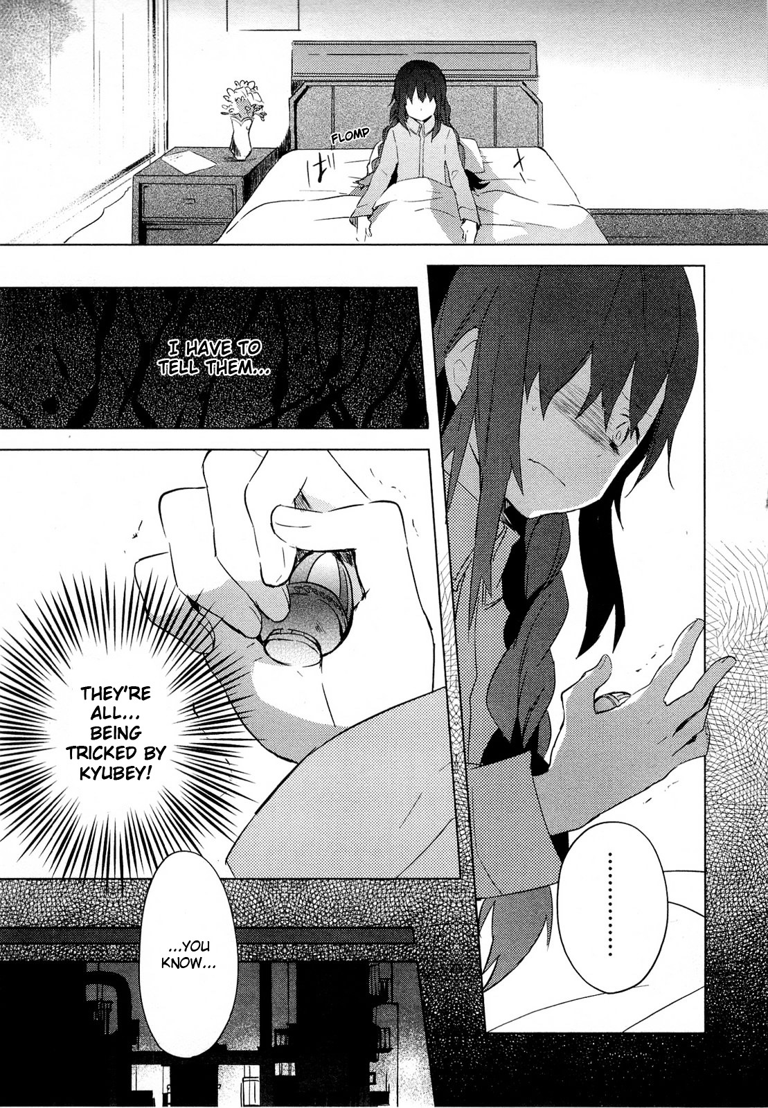 Mahou Shoujo Madoka★Magica - Vol.3 Chapter 10 : I Won T Depend On Anyone Anymore