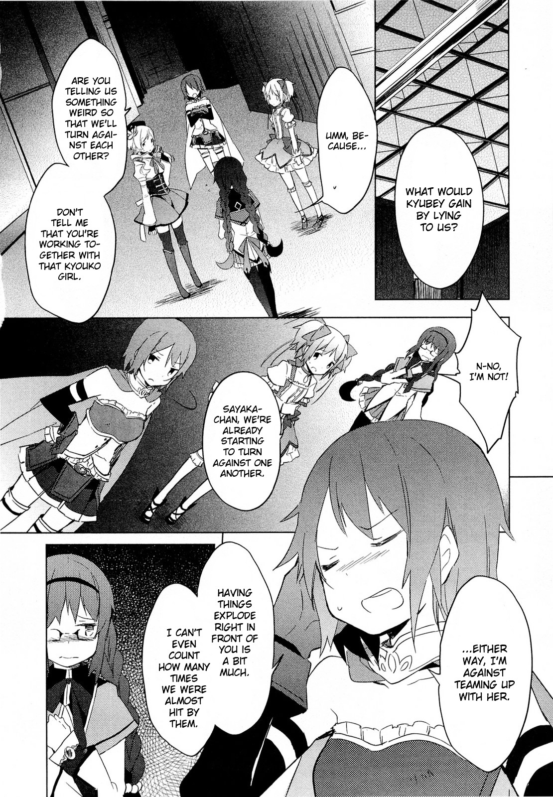 Mahou Shoujo Madoka★Magica - Vol.3 Chapter 10 : I Won T Depend On Anyone Anymore