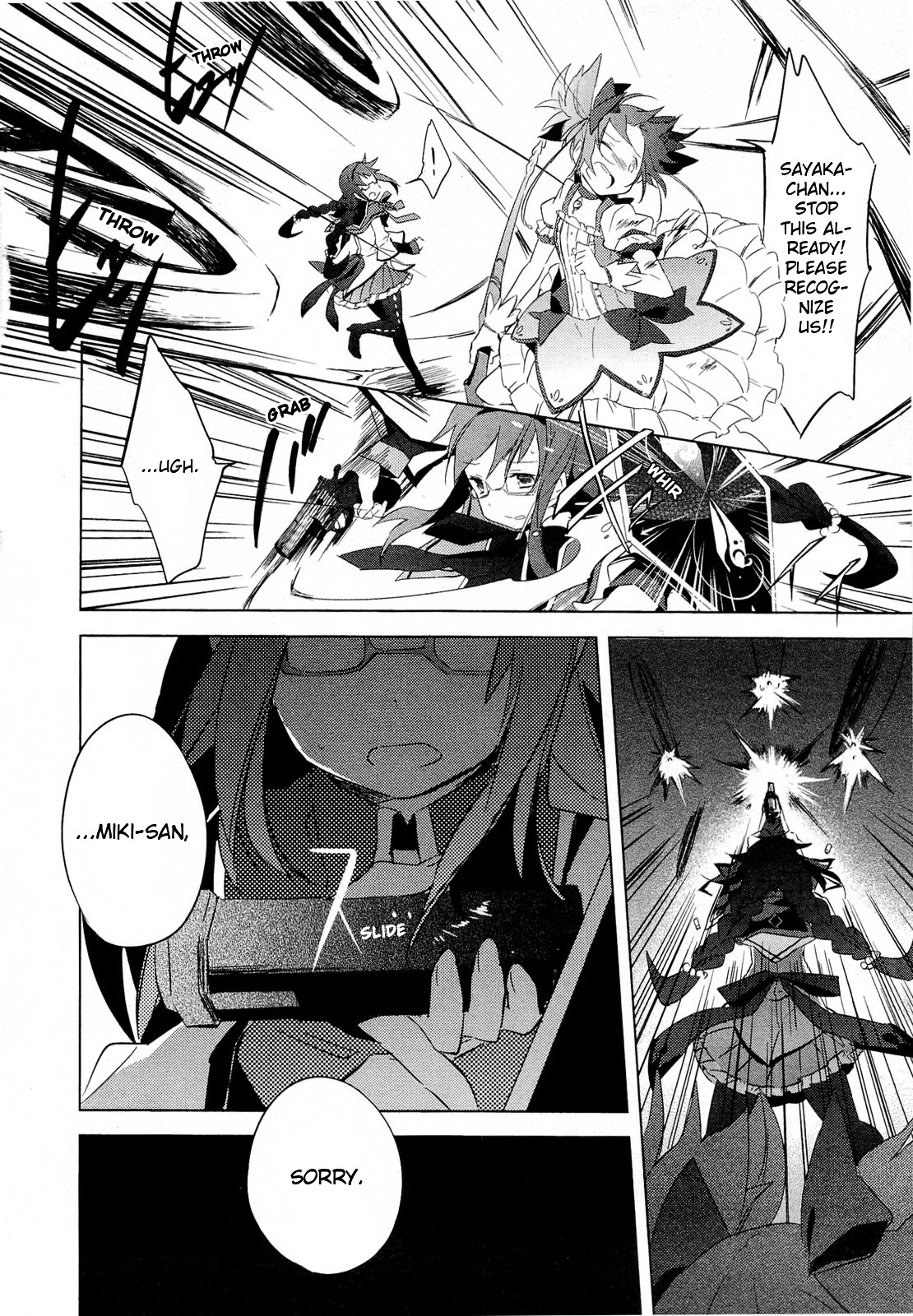 Mahou Shoujo Madoka★Magica - Vol.3 Chapter 10 : I Won T Depend On Anyone Anymore