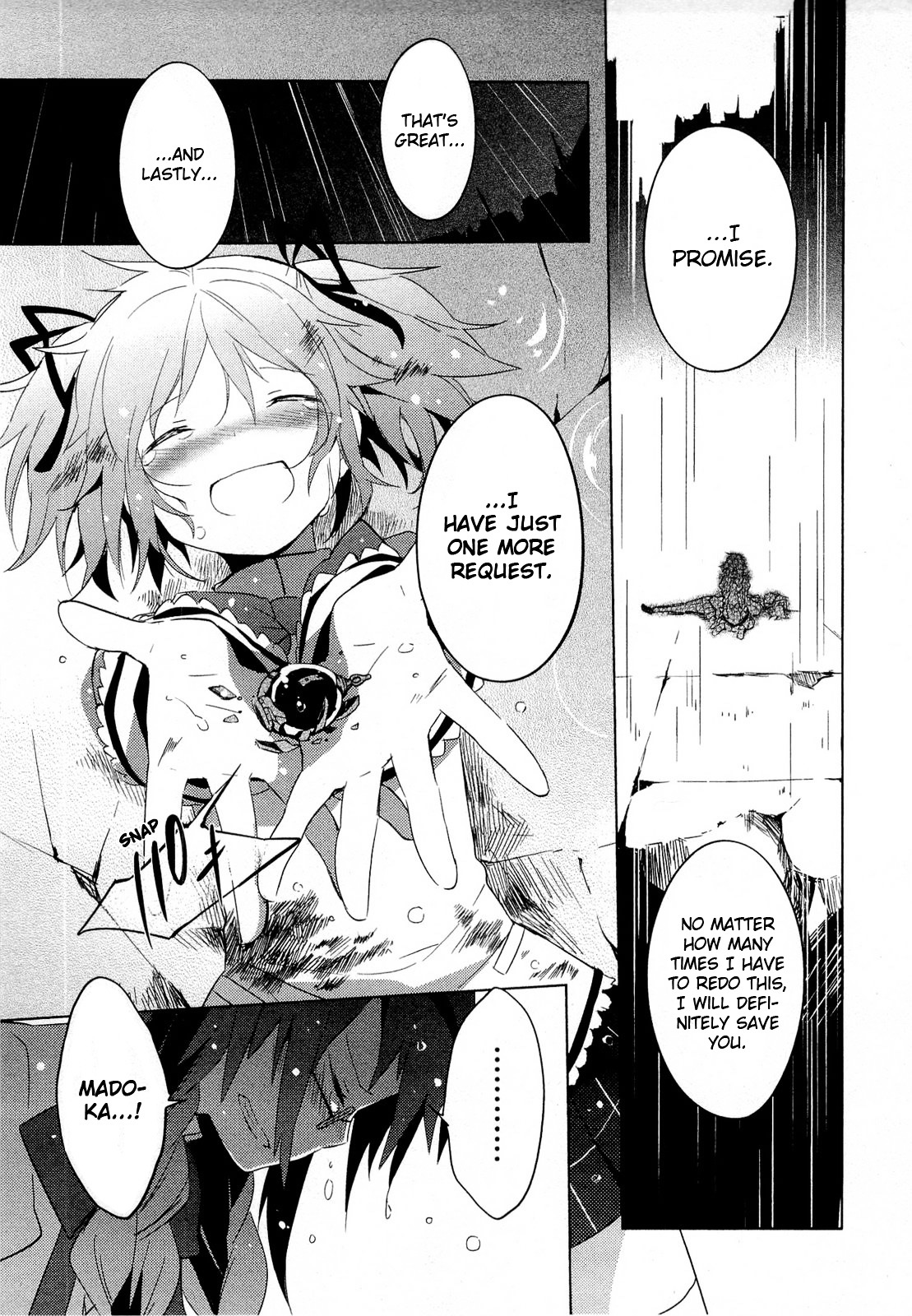 Mahou Shoujo Madoka★Magica - Vol.3 Chapter 10 : I Won T Depend On Anyone Anymore