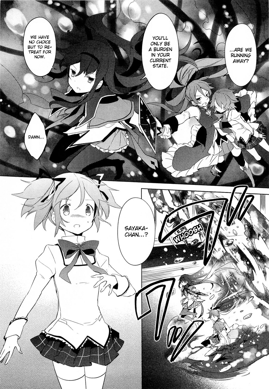 Mahou Shoujo Madoka★Magica - Vol.3 Chapter 9 : I Would Never Forgive Them