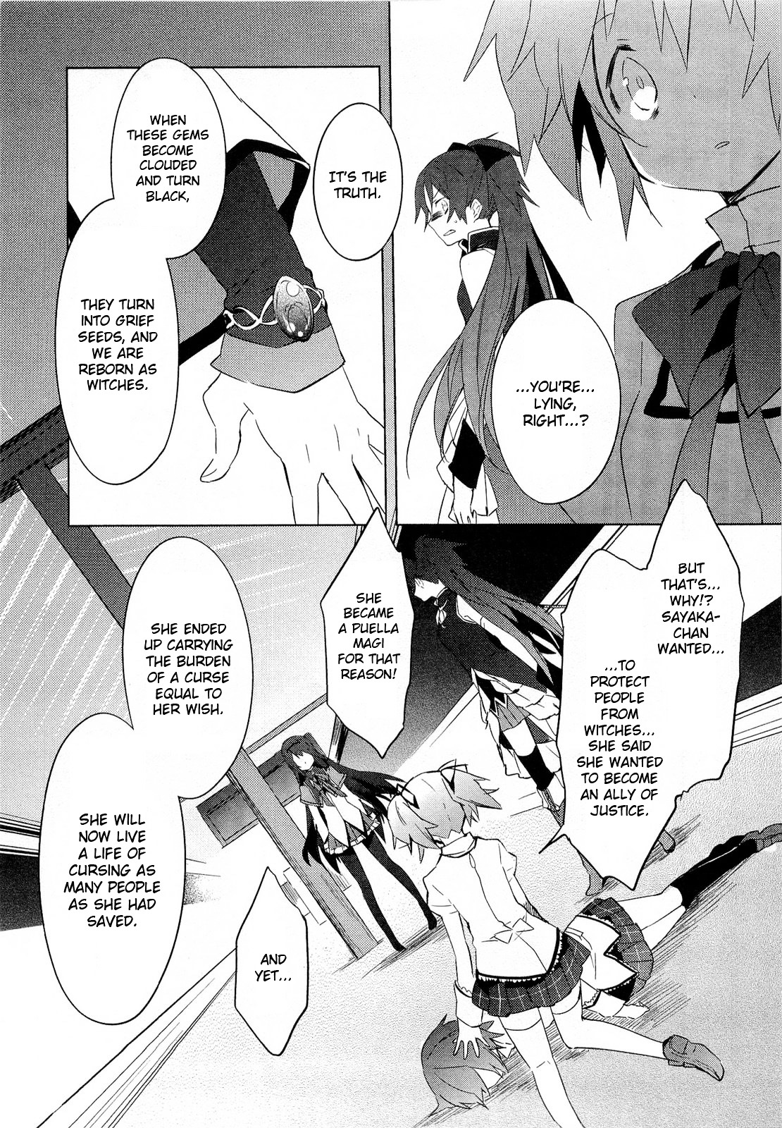 Mahou Shoujo Madoka★Magica - Vol.3 Chapter 9 : I Would Never Forgive Them