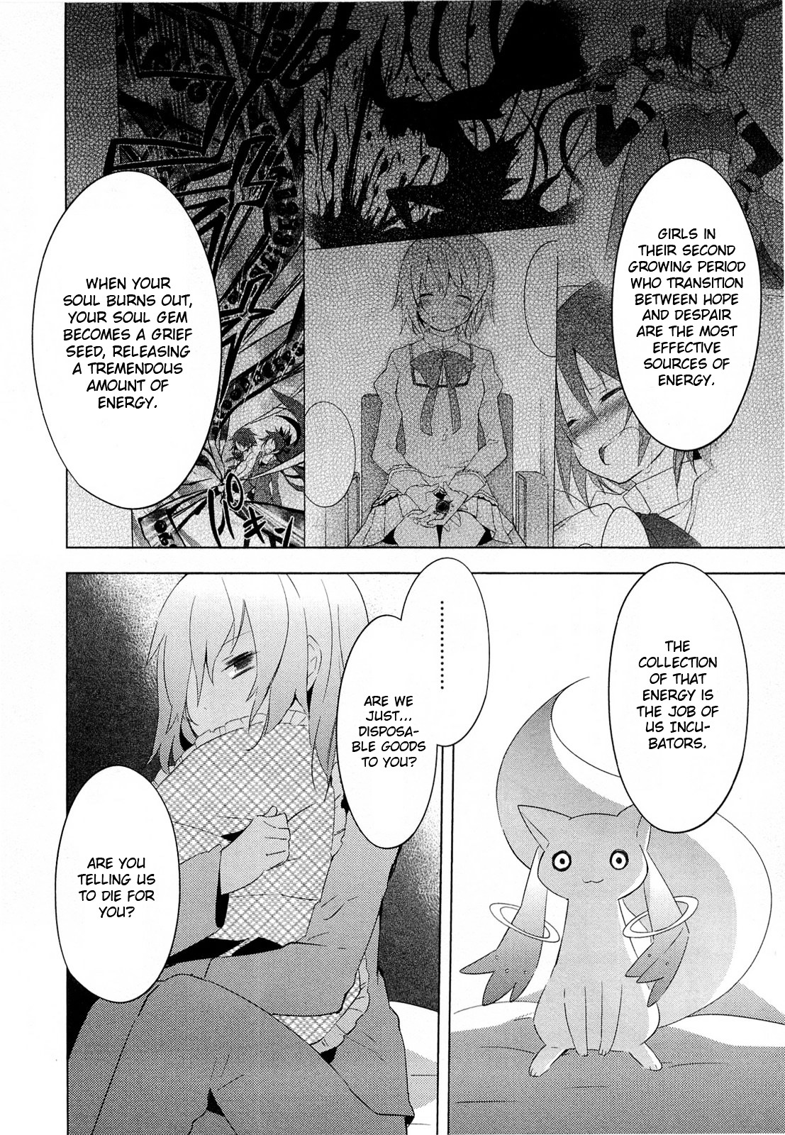 Mahou Shoujo Madoka★Magica - Vol.3 Chapter 9 : I Would Never Forgive Them