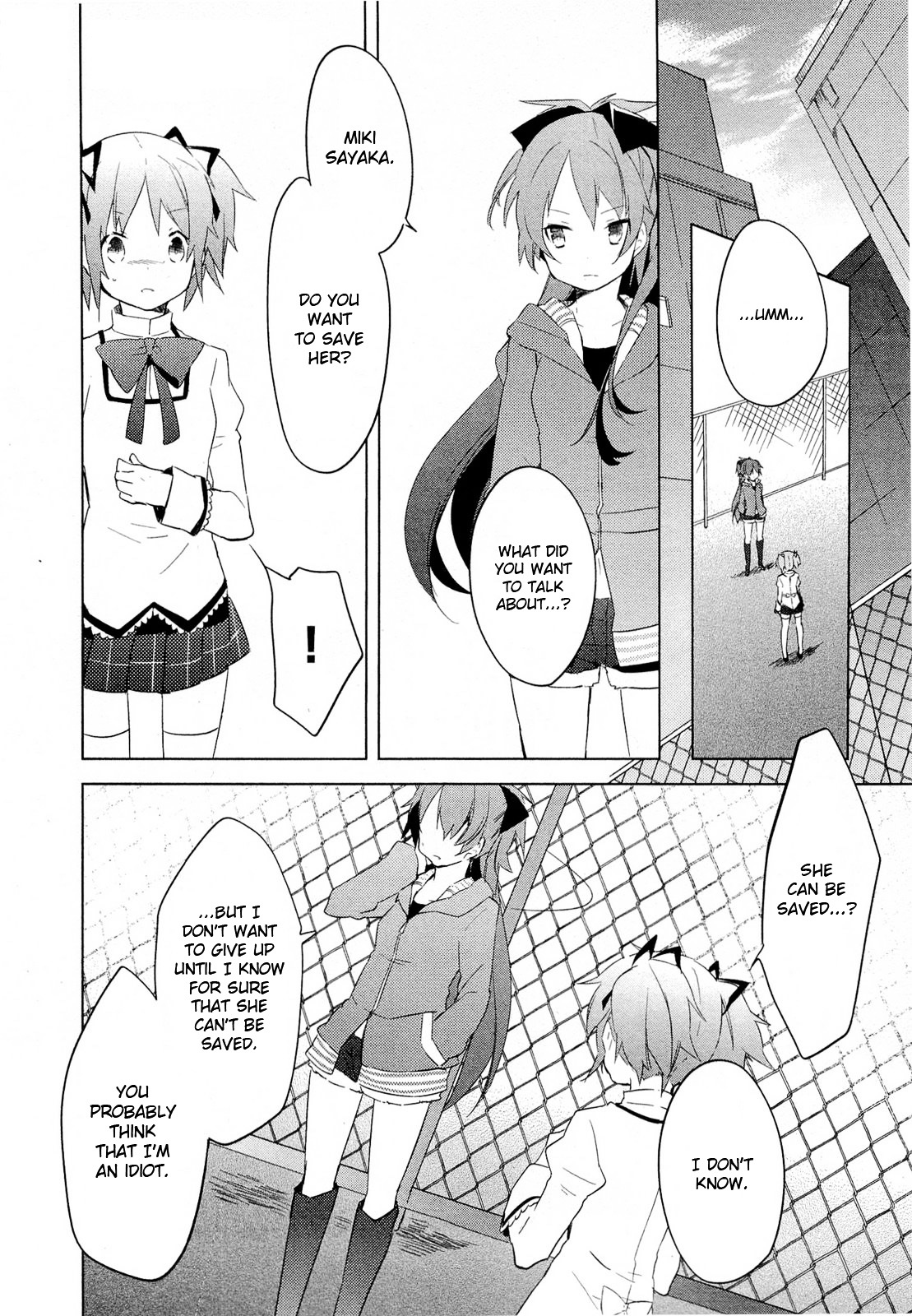 Mahou Shoujo Madoka★Magica - Vol.3 Chapter 9 : I Would Never Forgive Them