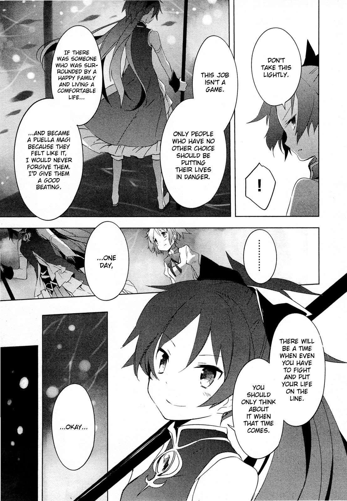 Mahou Shoujo Madoka★Magica - Vol.3 Chapter 9 : I Would Never Forgive Them