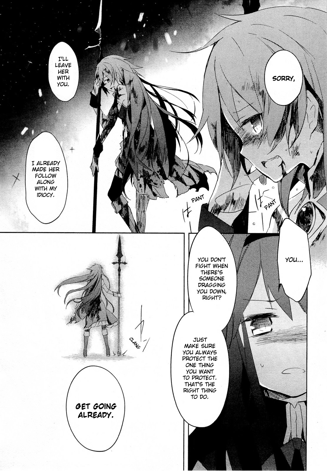 Mahou Shoujo Madoka★Magica - Vol.3 Chapter 9 : I Would Never Forgive Them