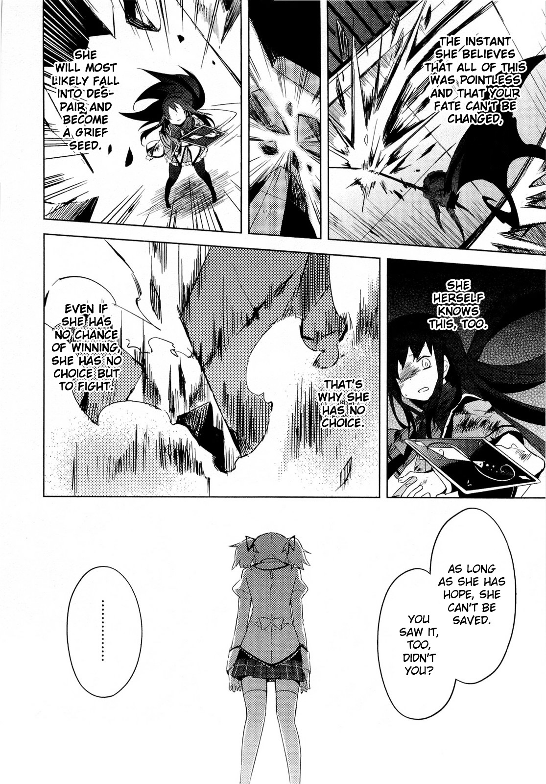 Mahou Shoujo Madoka★Magica - Vol.3 Chapter 11 : The Only Way Left