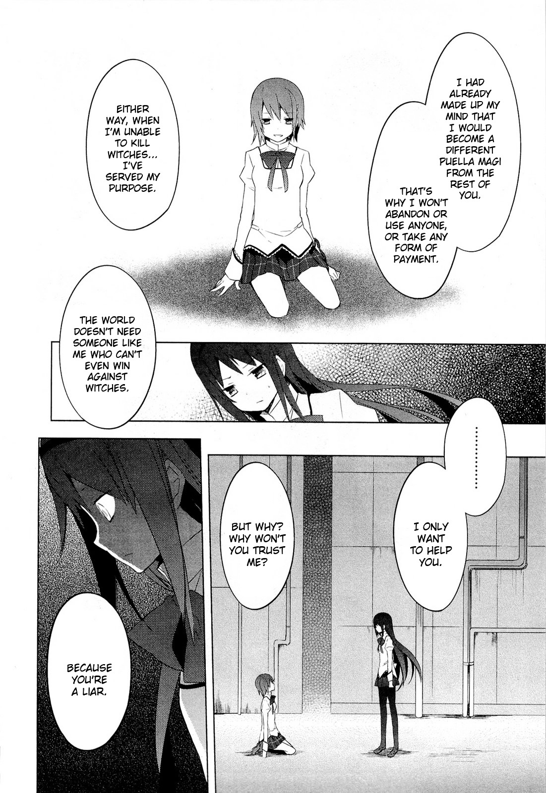 Mahou Shoujo Madoka★Magica - Vol.2 Chapter 8 : I Really Am An Idiot