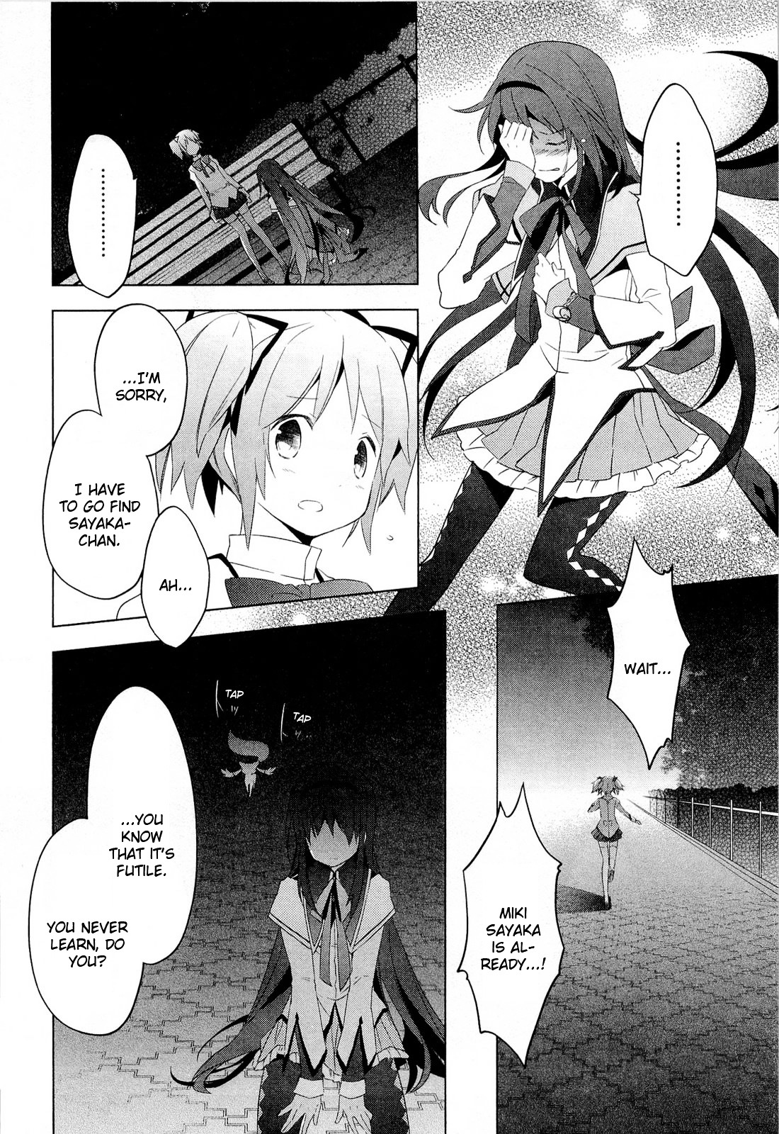 Mahou Shoujo Madoka★Magica - Vol.2 Chapter 8 : I Really Am An Idiot