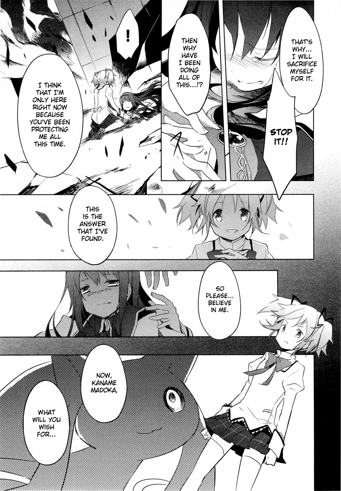 Mahou Shoujo Madoka★Magica - Vol.3 Chapter 12 : My Best Friend [End]