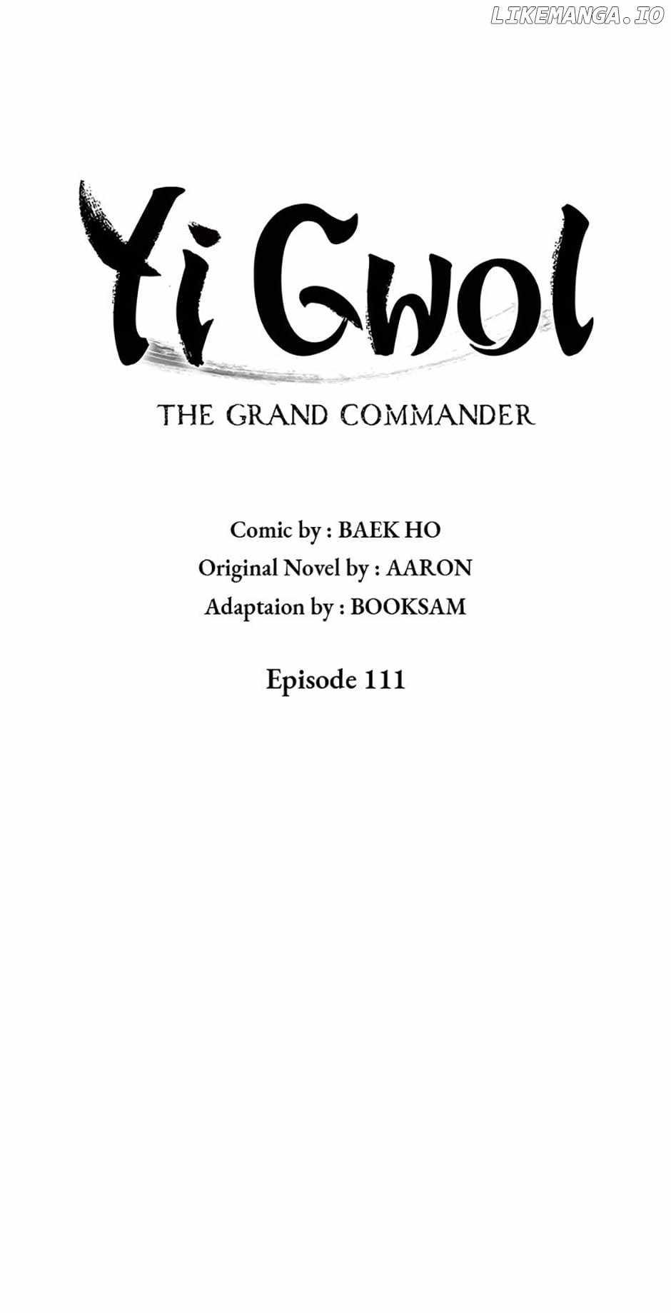 Grand General - Chapter 111