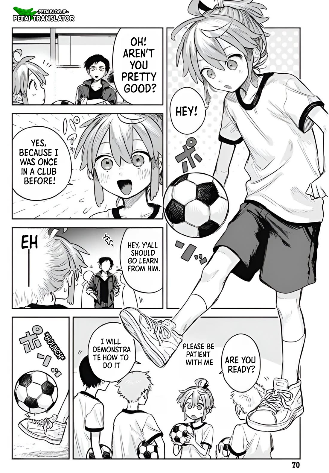 The Crossdressing Boy Wants To Take Off His Skirt - Chapter 3: Soccer Ball And Me