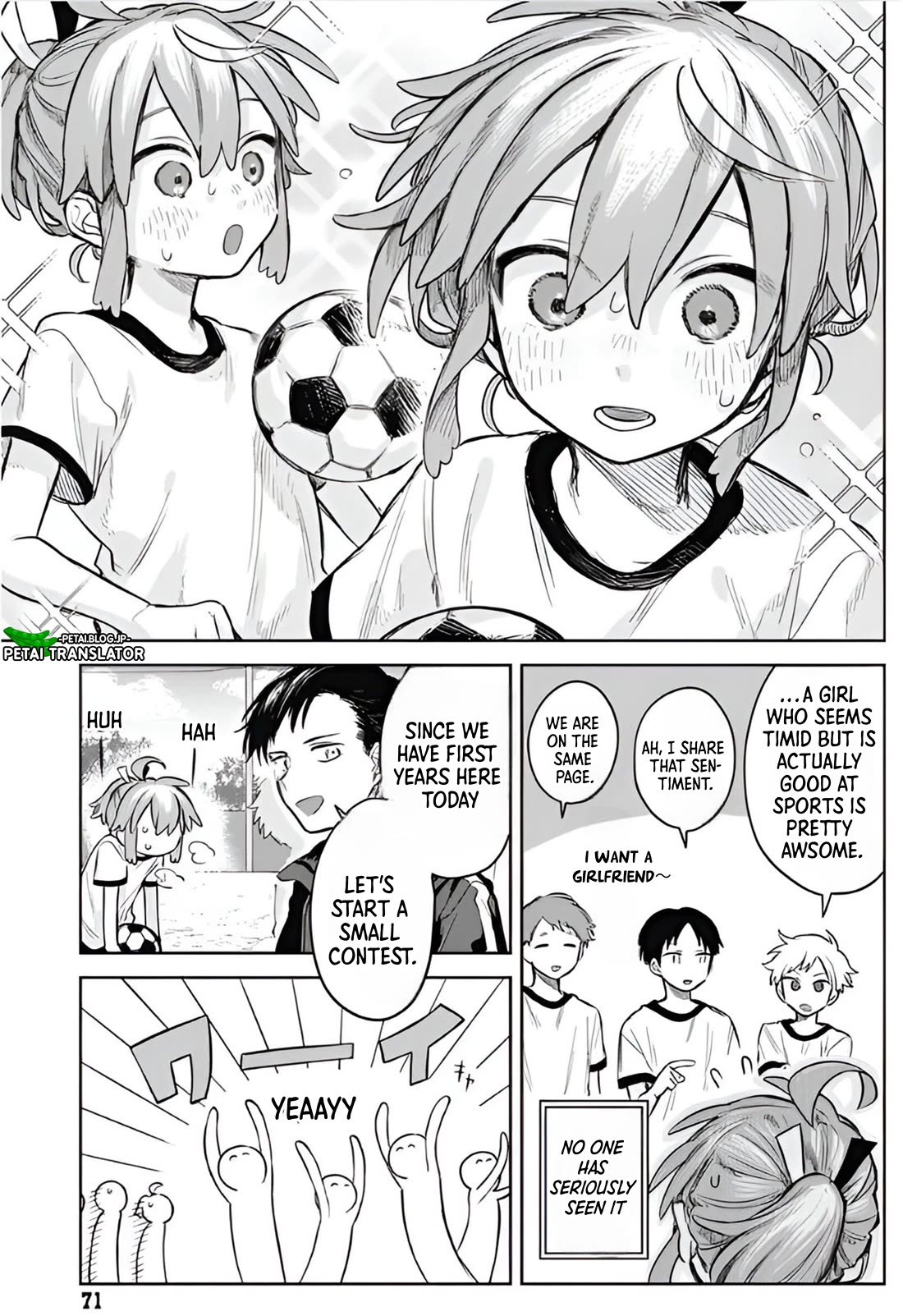 The Crossdressing Boy Wants To Take Off His Skirt - Chapter 3: Soccer Ball And Me