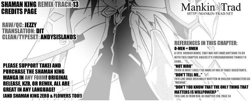 Shaman King: Remix Track - Chapter 13 : The O-Men