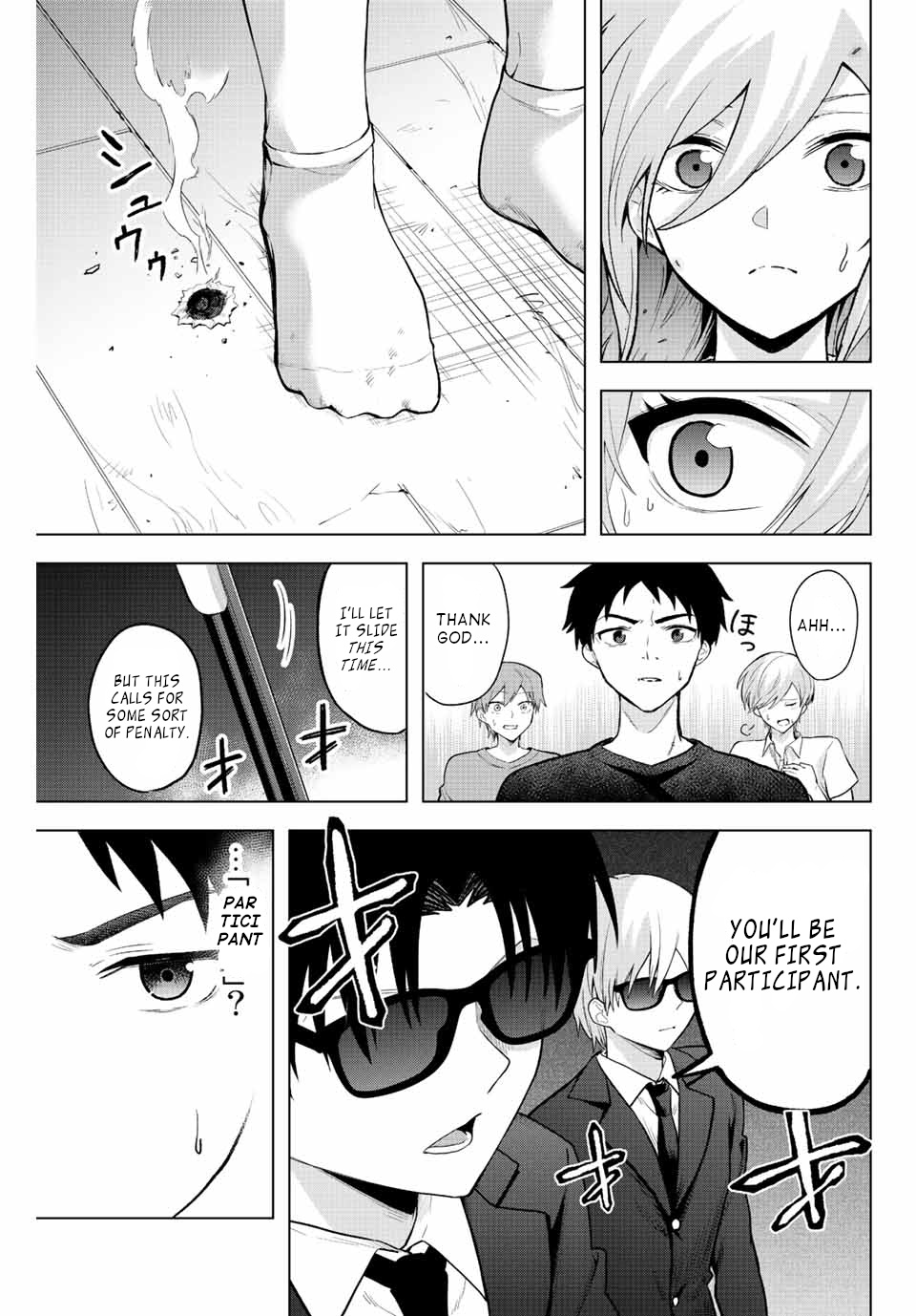 The Death Game Is All That Saotome-San Has Left - Chapter 1: Nothing But An Iron Ball.