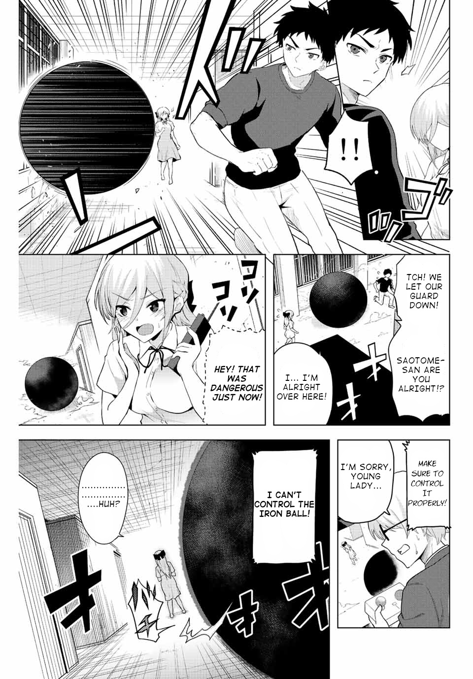 The Death Game Is All That Saotome-San Has Left - Chapter 1: Nothing But An Iron Ball.