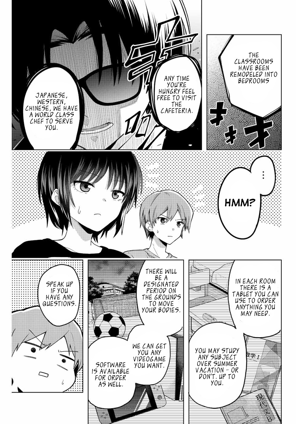 The Death Game Is All That Saotome-San Has Left - Chapter 1: Nothing But An Iron Ball.